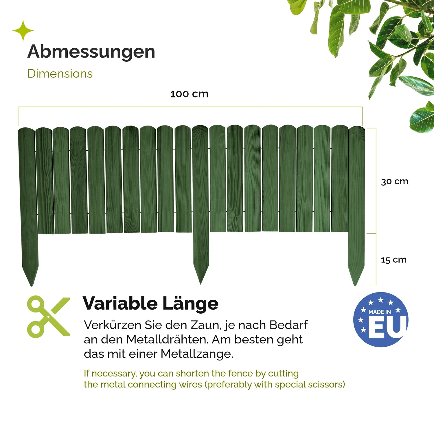 #Farbe_Dunkelgrün#Höhe_30 cm