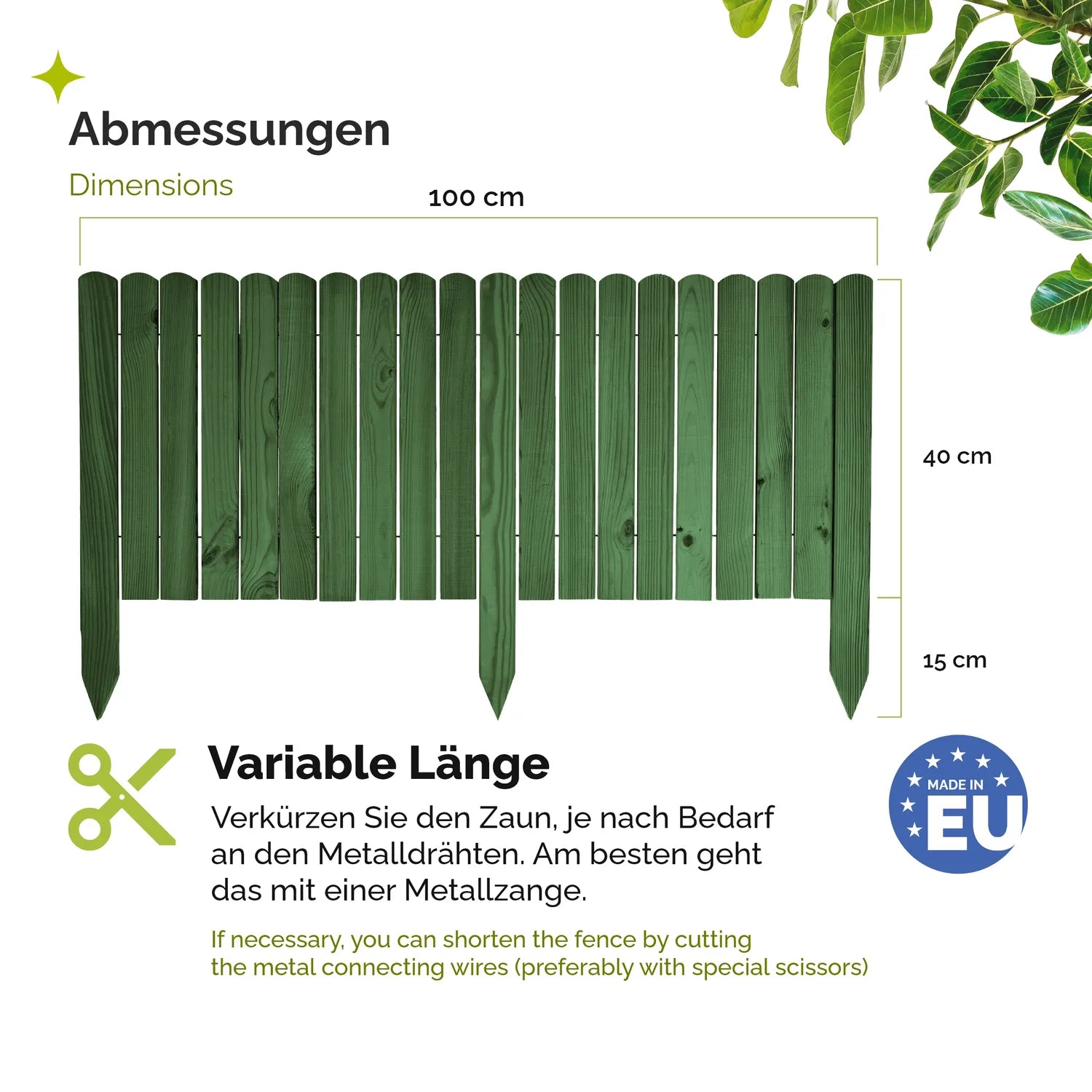 #Farbe_Dunkelgrün#Höhe_40 cm
