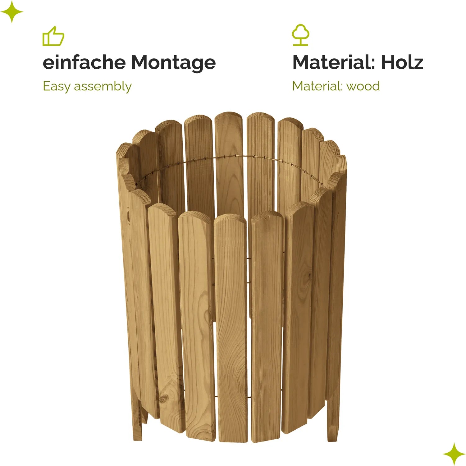 #Farbe_Hellbraun#Höhe_40 cm