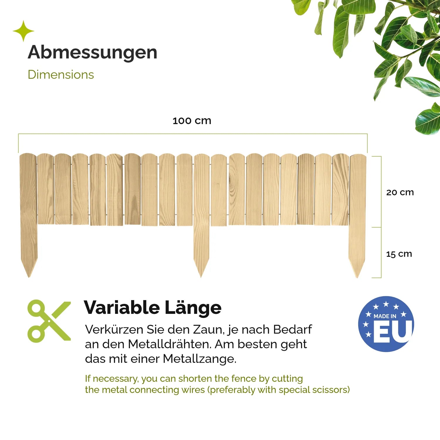 #Farbe_Natural (nicht imprägniert)#Höhe_20 cm