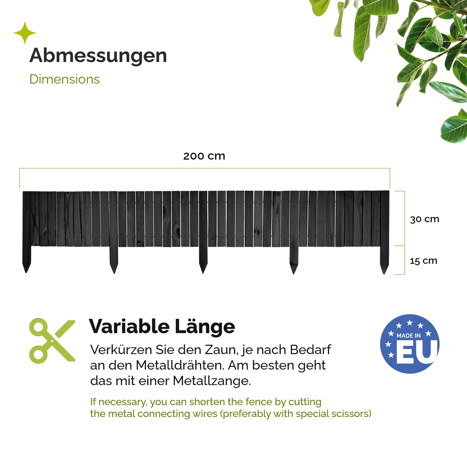 #Farbe_Graphite#Höhe_30 cm