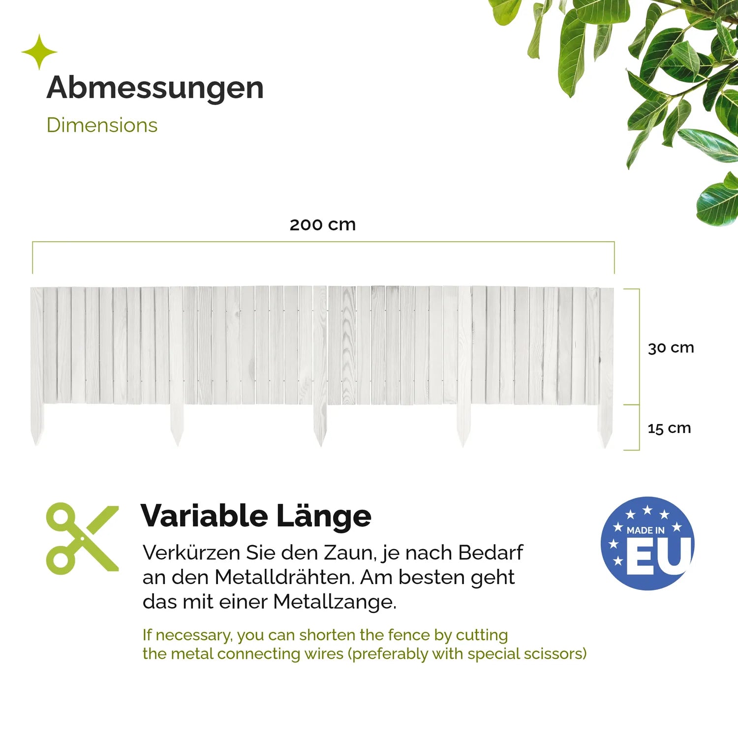 #Farbe_Weiß#Höhe_40 cm