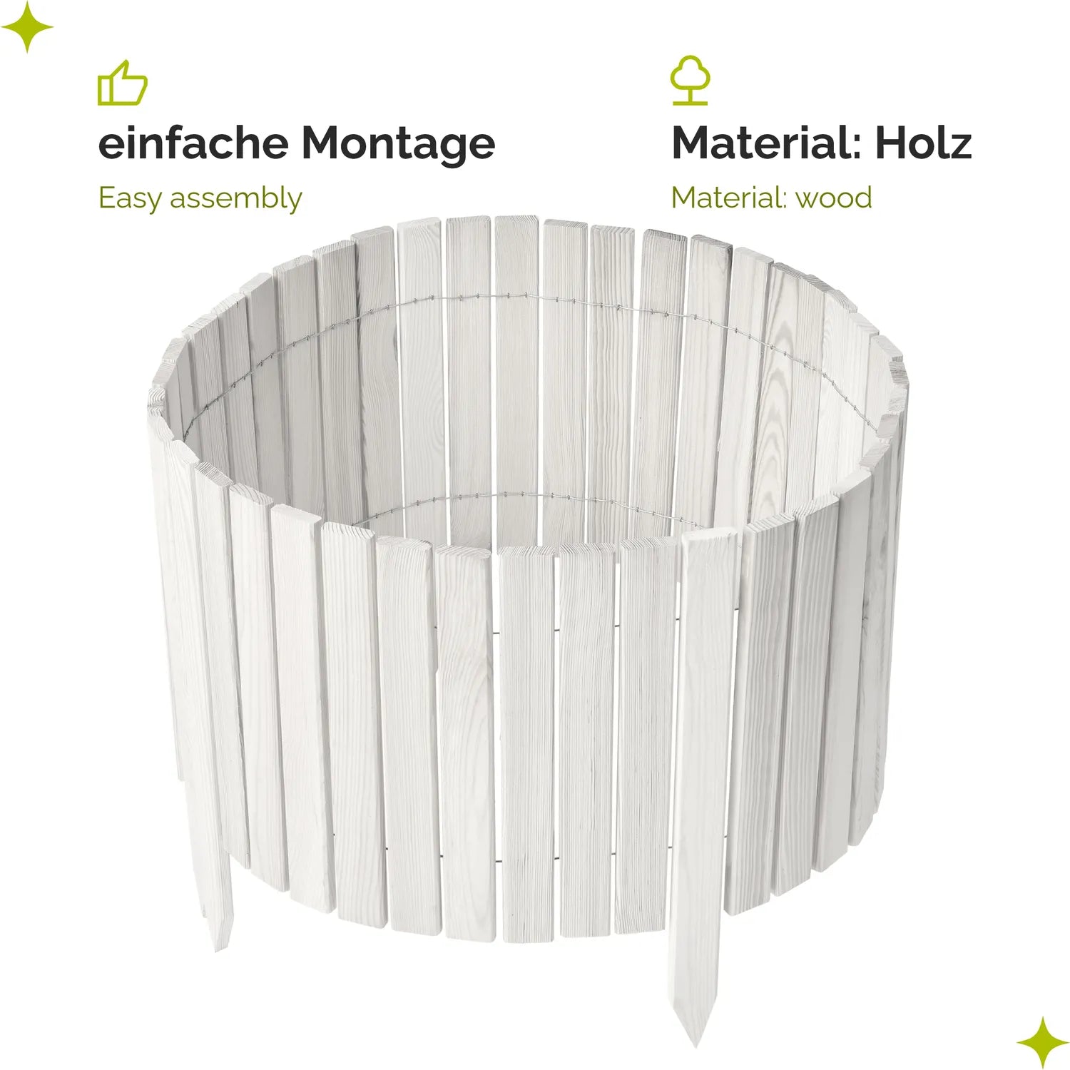 #Farbe_Weiß#Höhe_40 cm