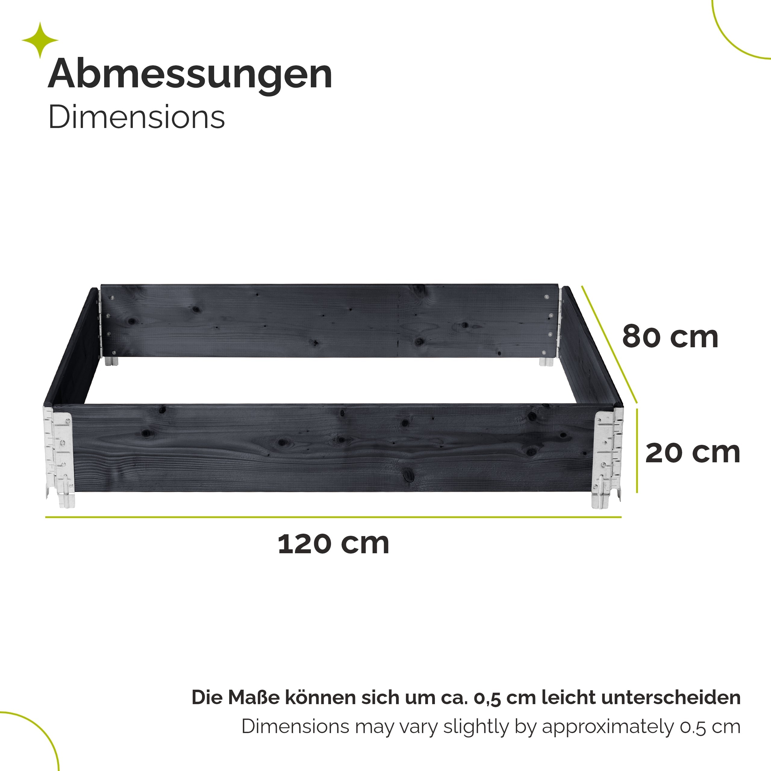#Farbe_Anthrazit#Größe_120x80x20 cm