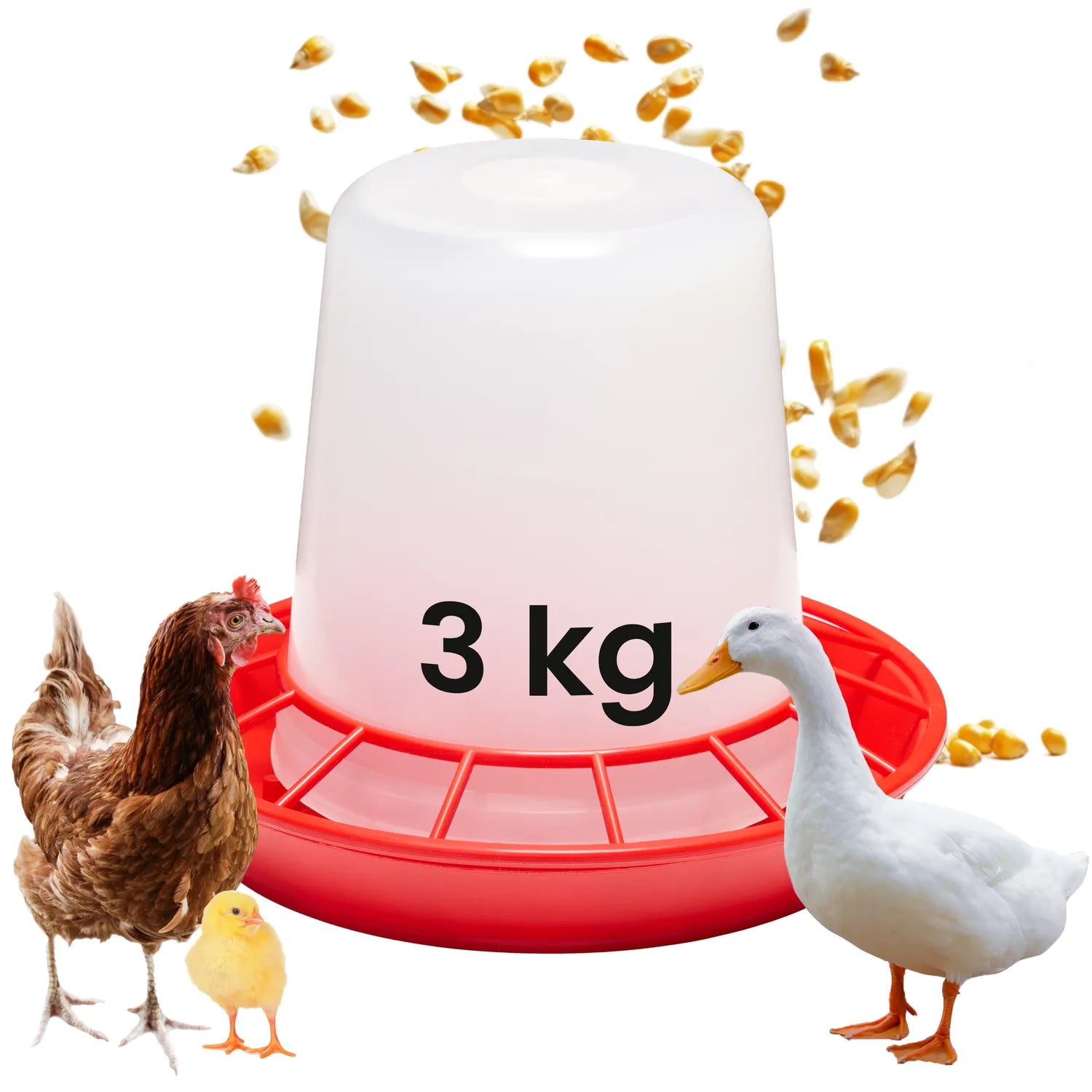 #Farbe_Rot/Weiß#Größe_3 KG