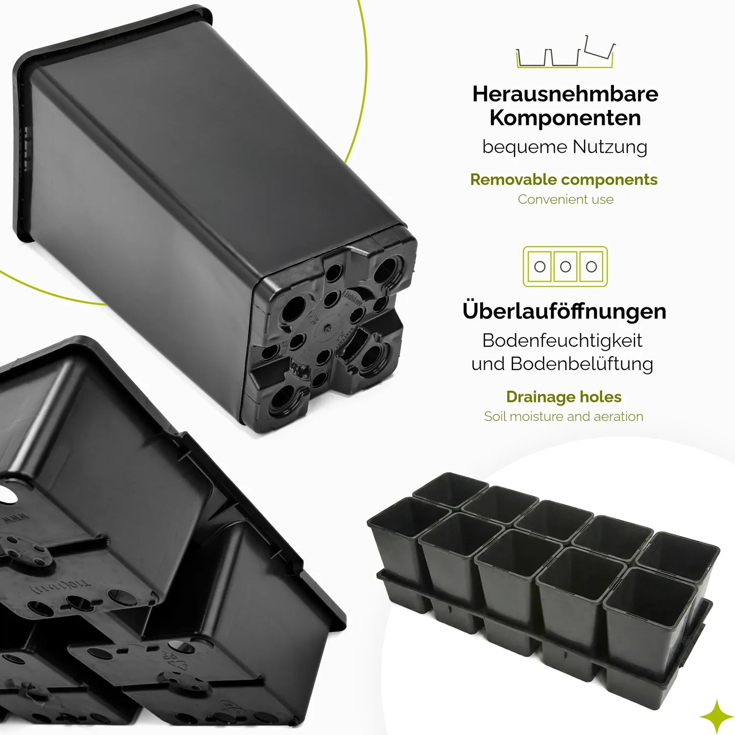 #Größe_Transporttray mit 10 x 1,7L Töpfen