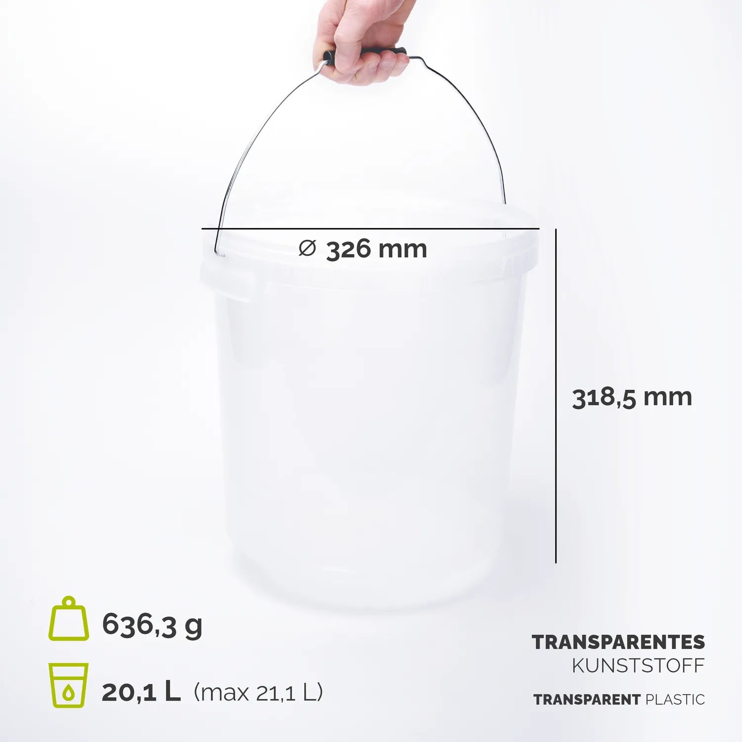 #Größe_20 Liter
