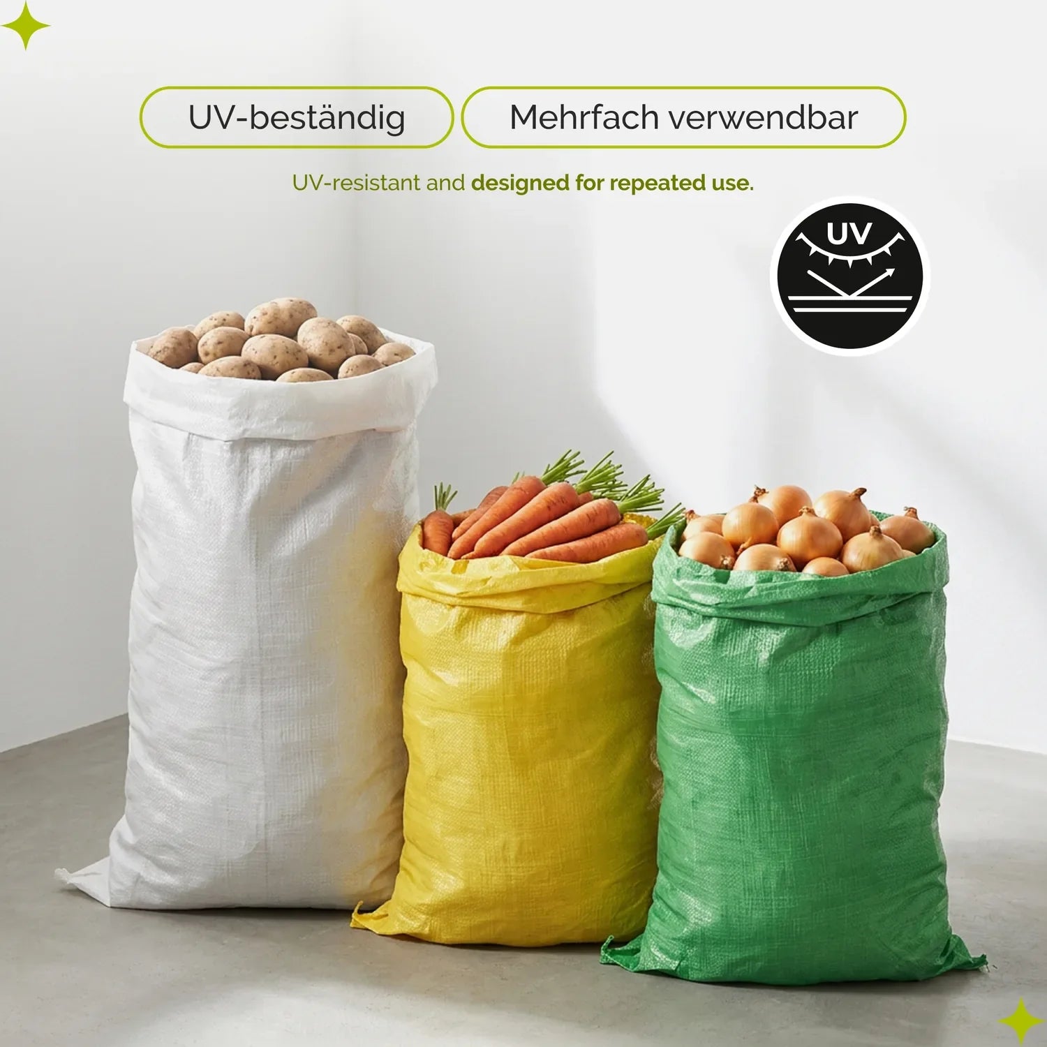 Polypropylensack für Sand & Lagerung Reißfest 25 bis 50 kg GD-0161