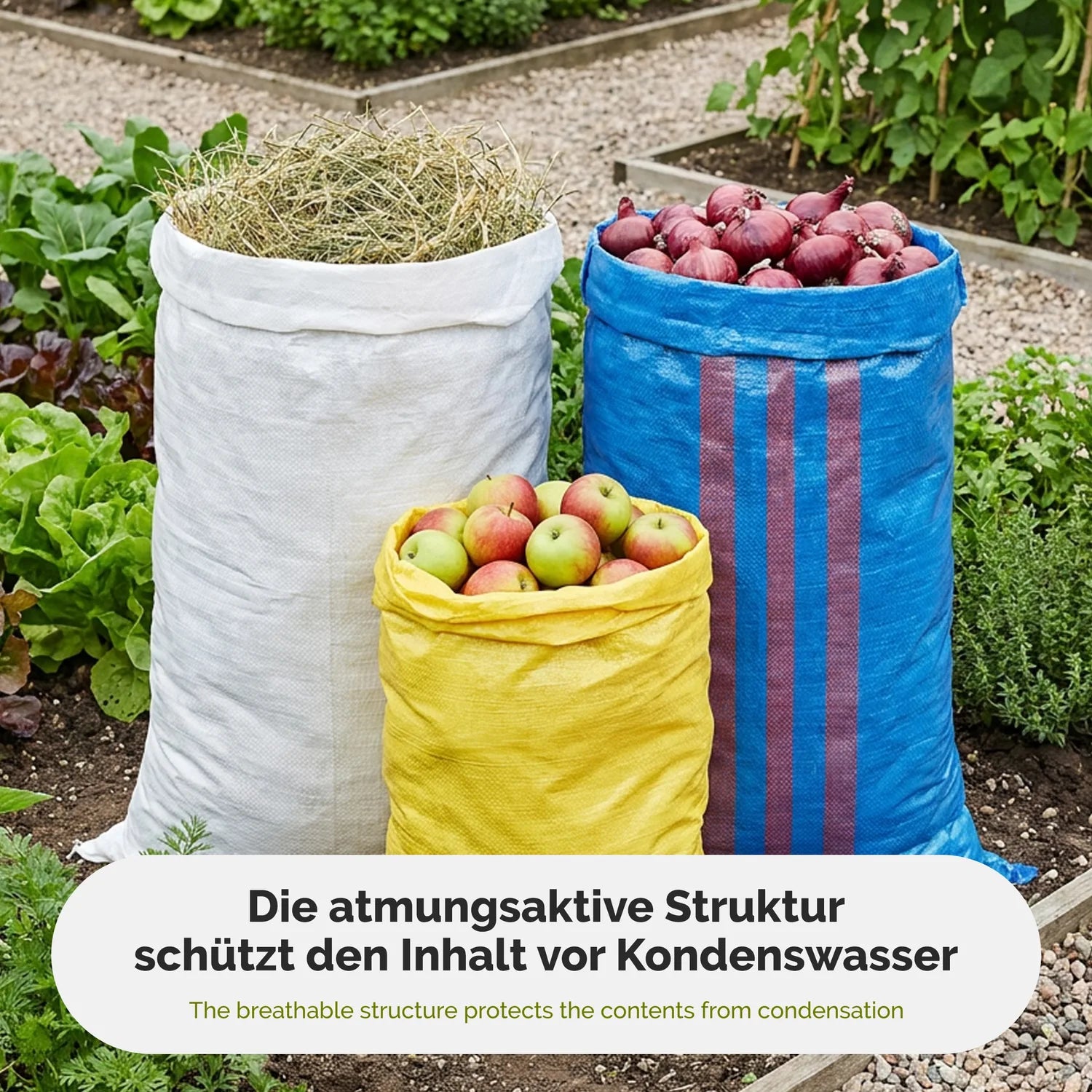 Polypropylensack für Sand & Lagerung Reißfest 25 bis 50 kg GD-0161