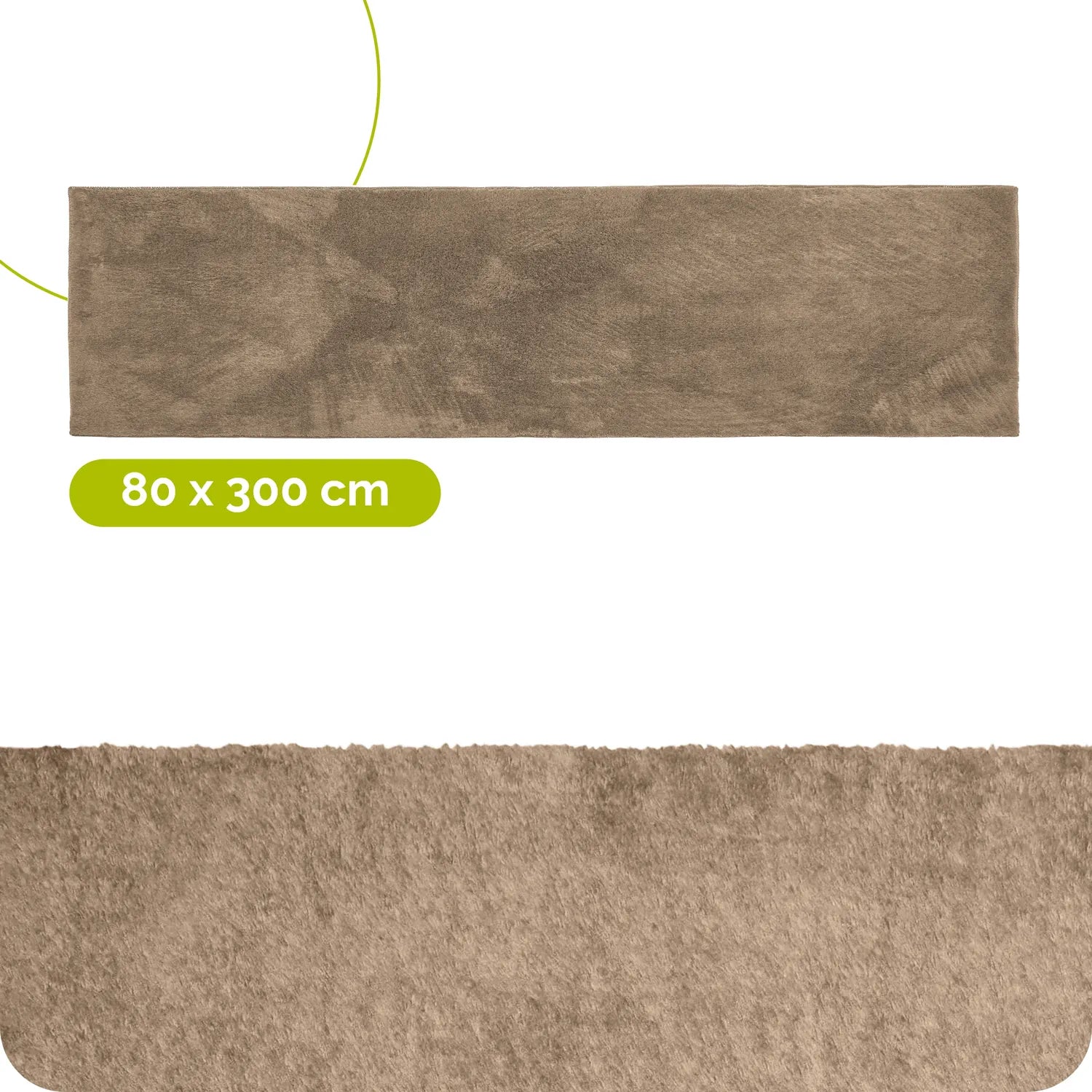 #Farbe_Beige#Größe_80x300 cm