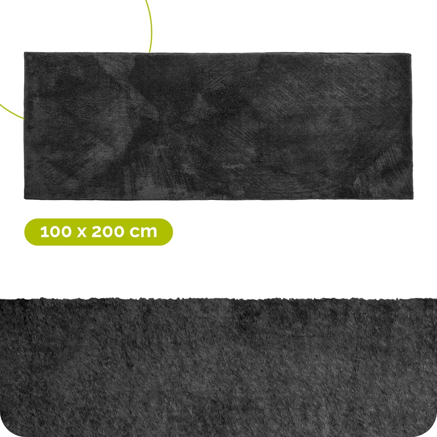 #Farbe_Schwarz#Größe_100x200 cm