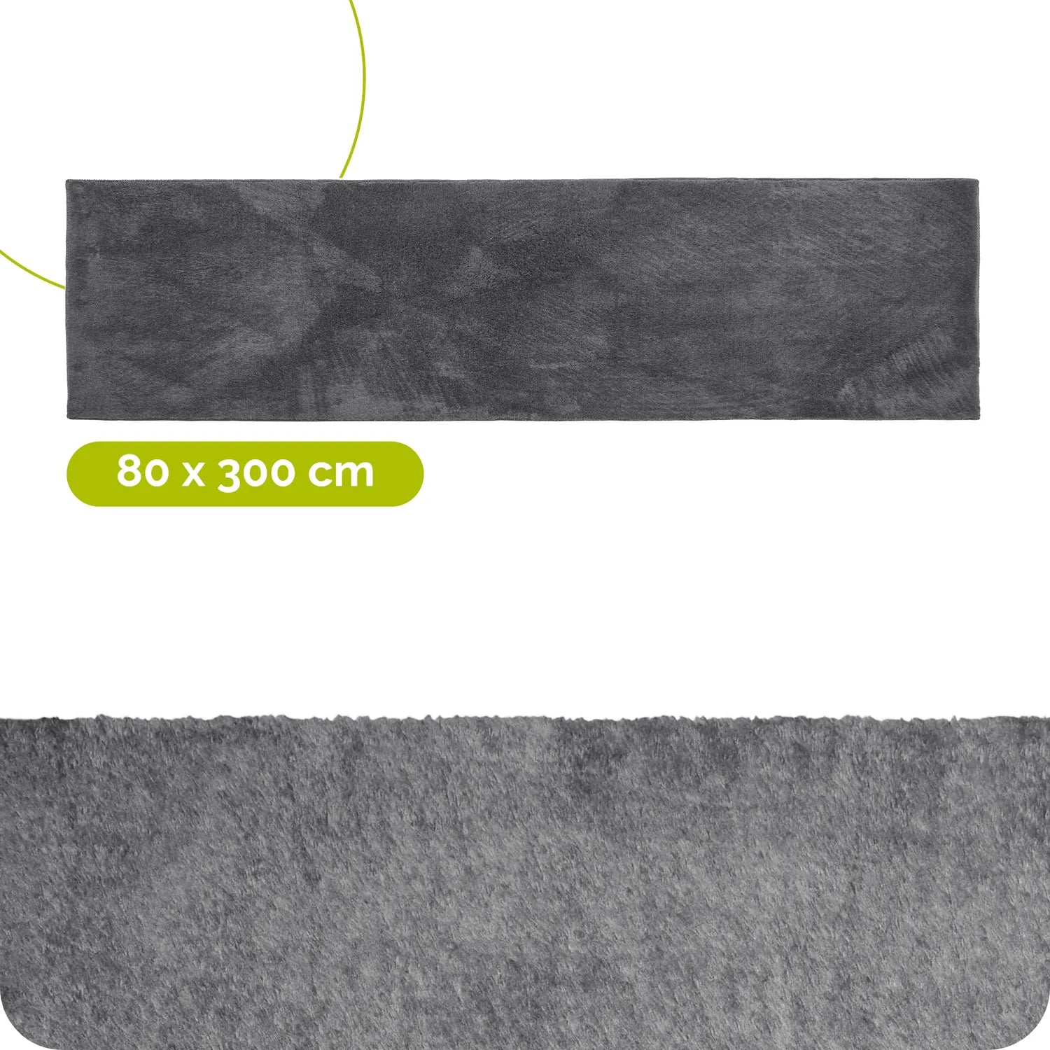 #Farbe_Dunkelgrau#Größe_80x300 cm