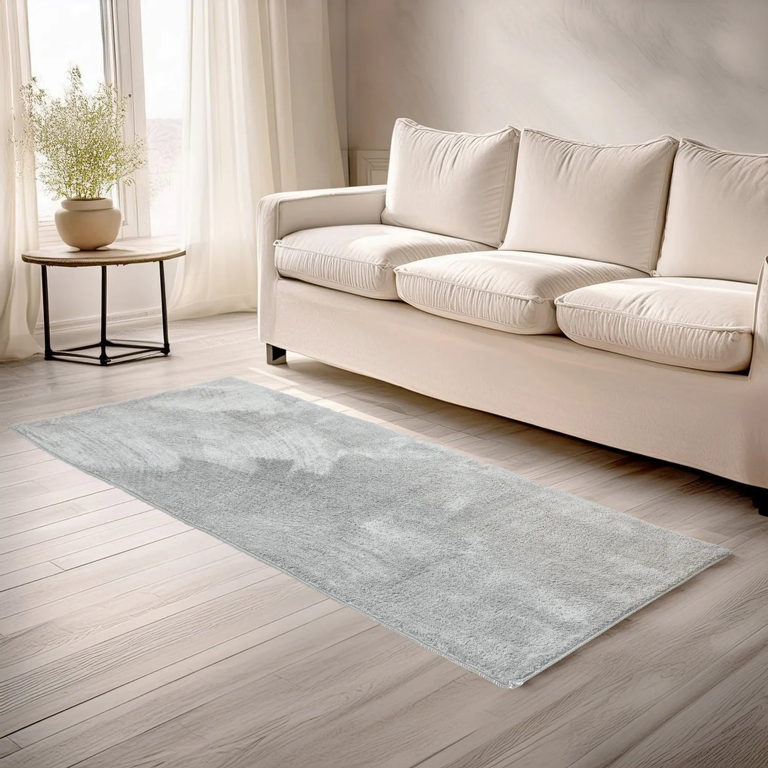 #Farbe_Hellgrau#Größe_100x200 cm