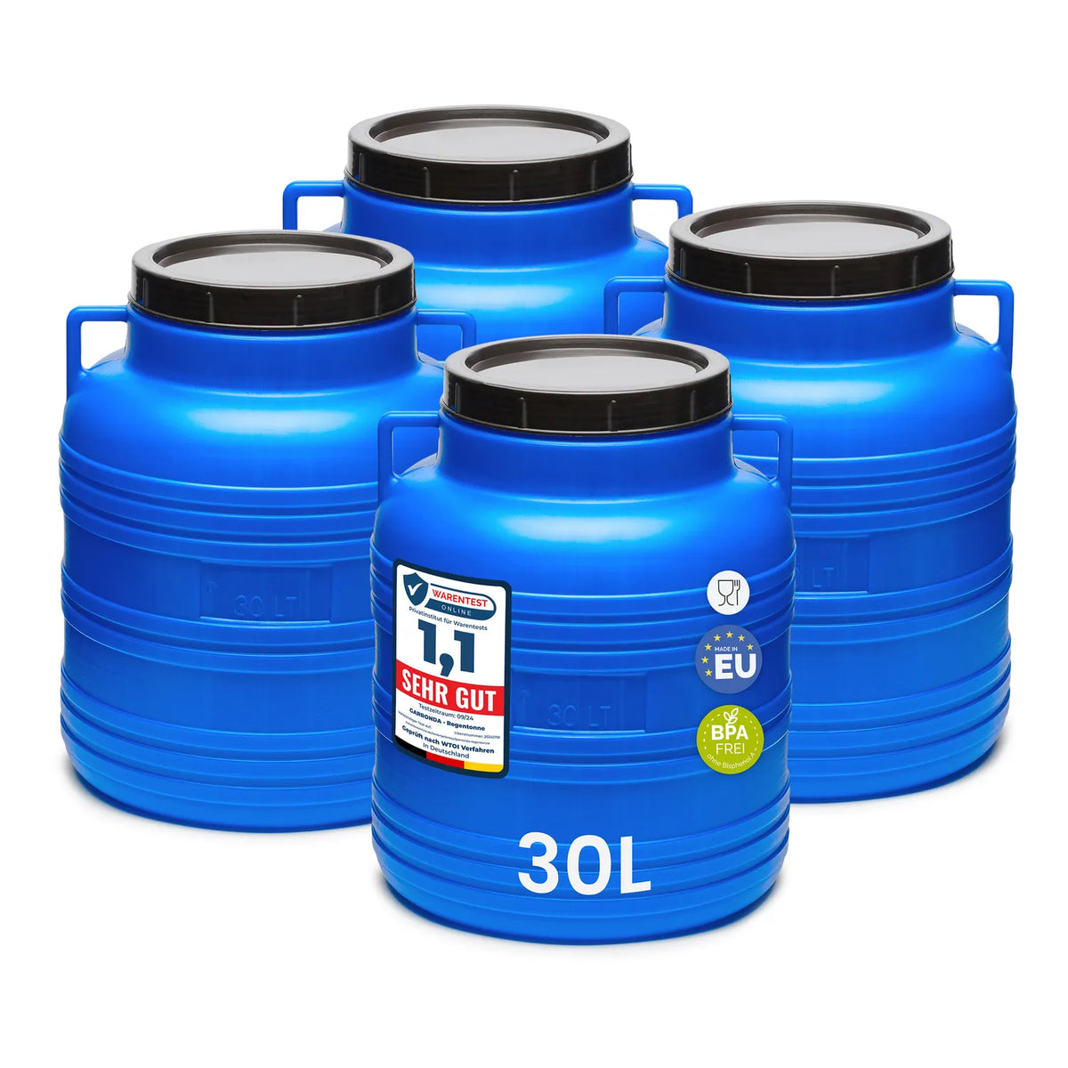 #Farbe_Blau#Set_4 Fässer