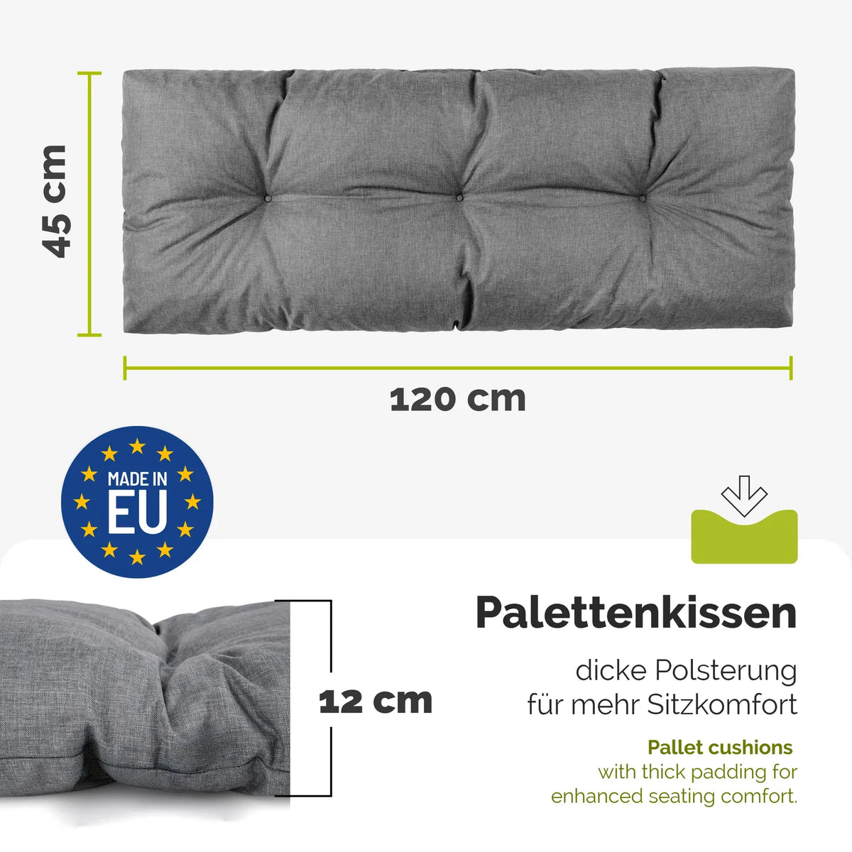 #Farbe_Graphit#Kissenart_Rückenkissen