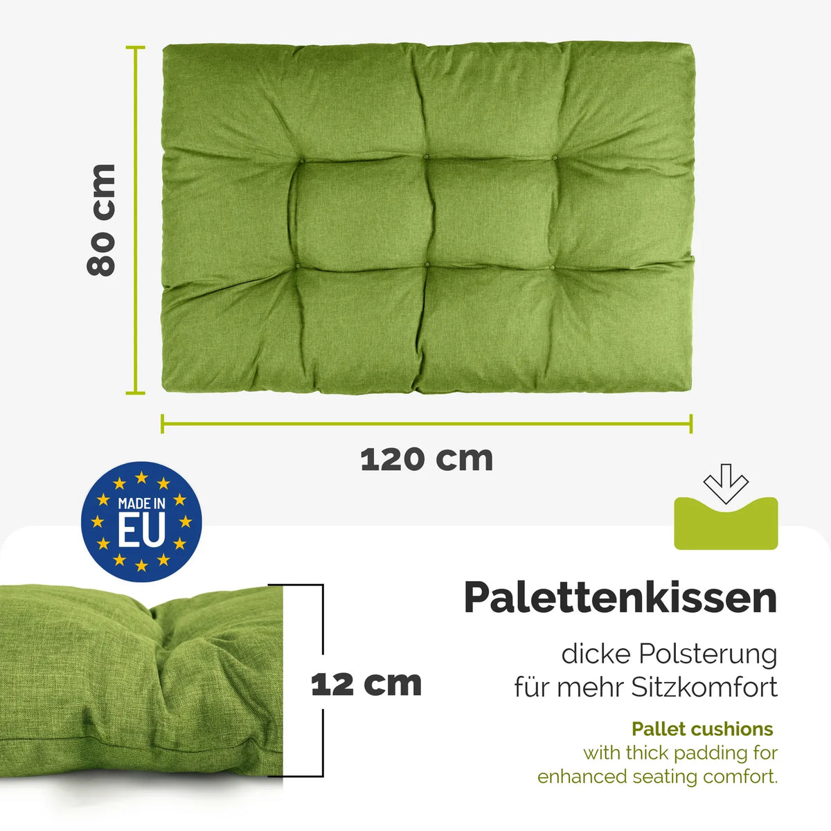 #Farbe_Grün#Kissenart_Sitzkissen