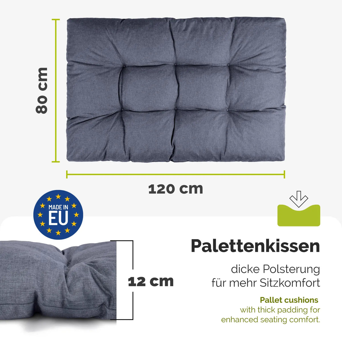 #Farbe_Marineblau#Kissenart_Sitzkissen