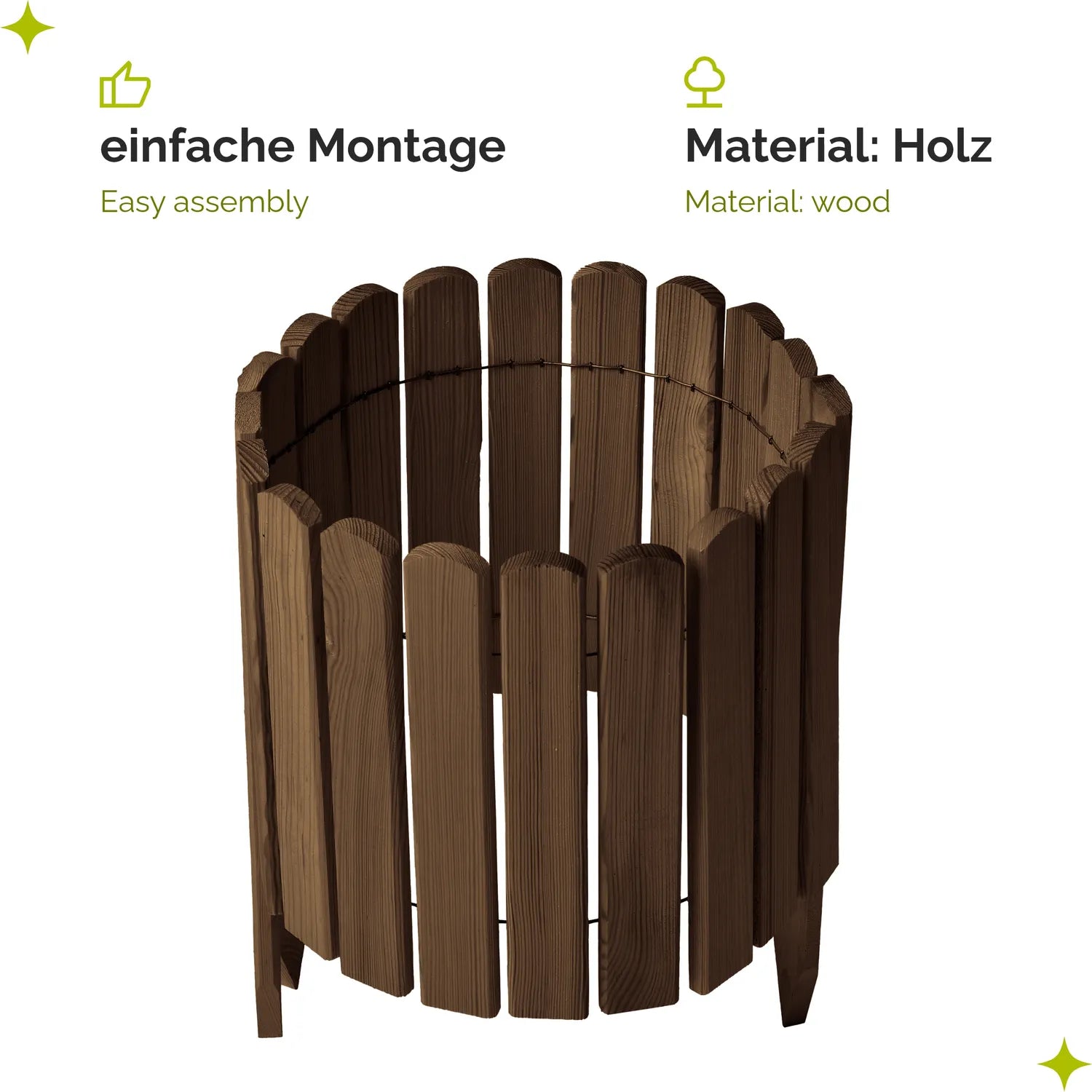 #Farbe_Dunkelbraun#Höhe_30 cm