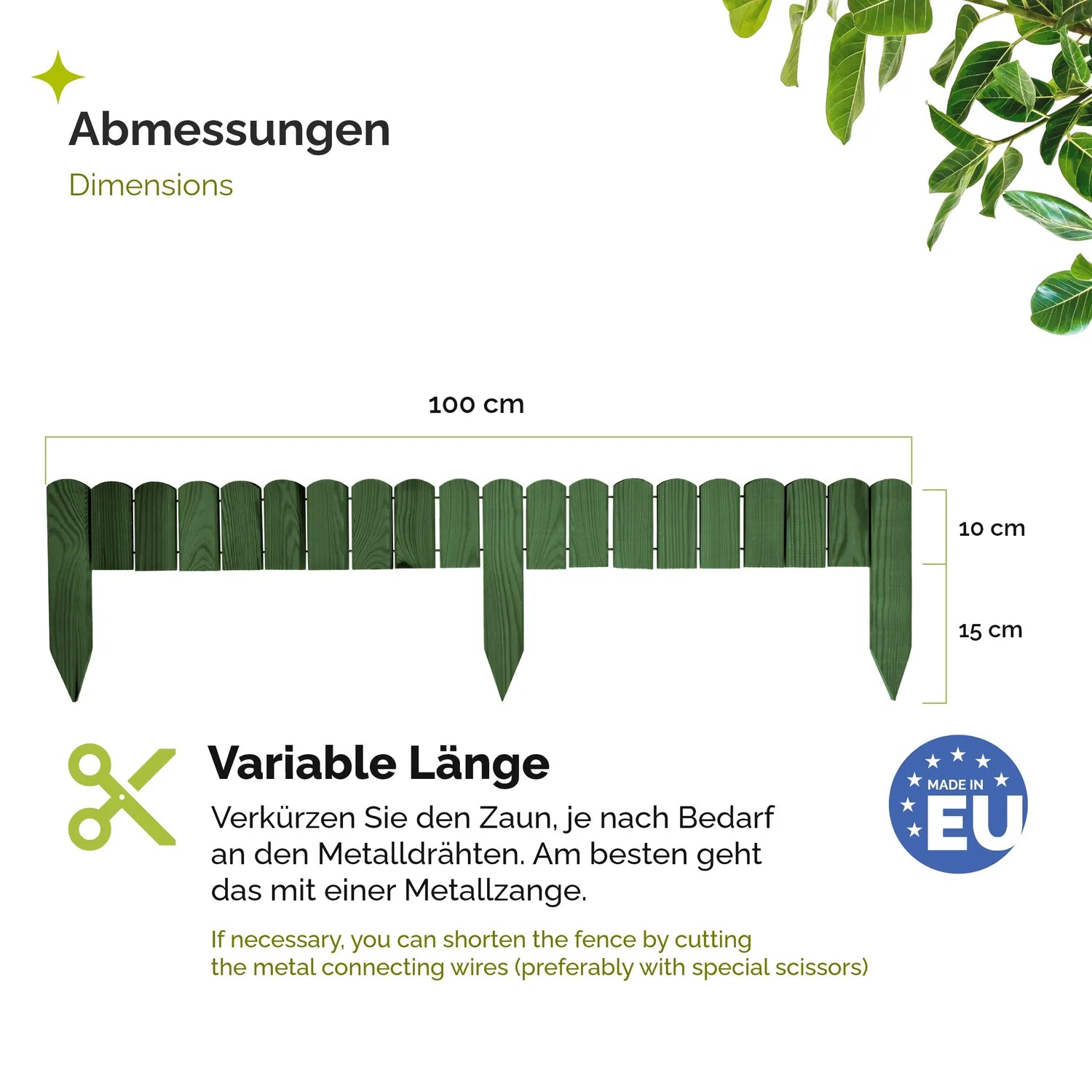 #Farbe_Dunkelgrün#Höhe_10 cm