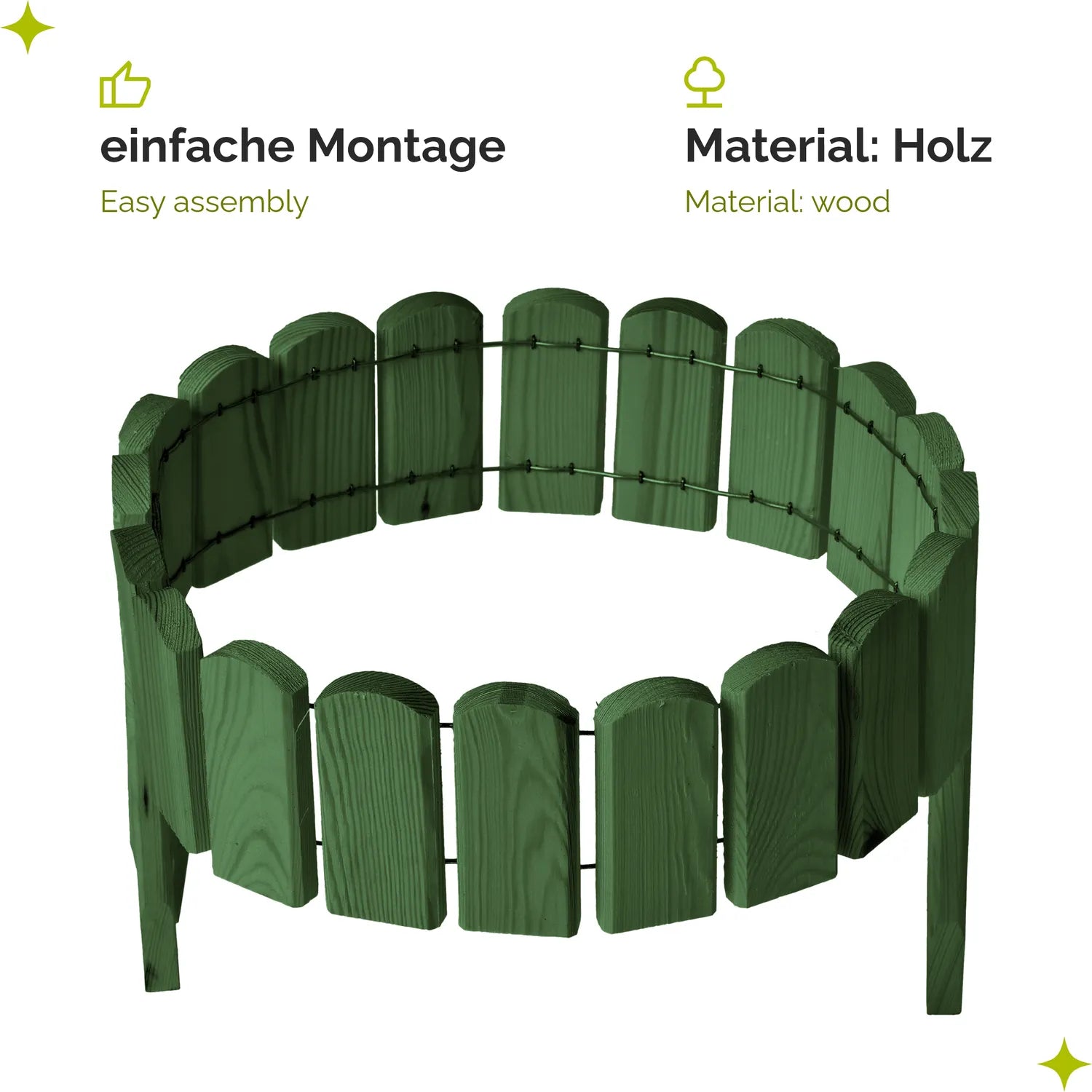 #Farbe_Dunkelgrün#Höhe_10 cm