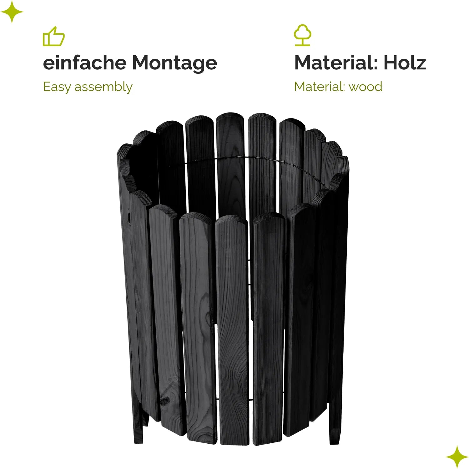 #Farbe_Graphite#Höhe_40 cm