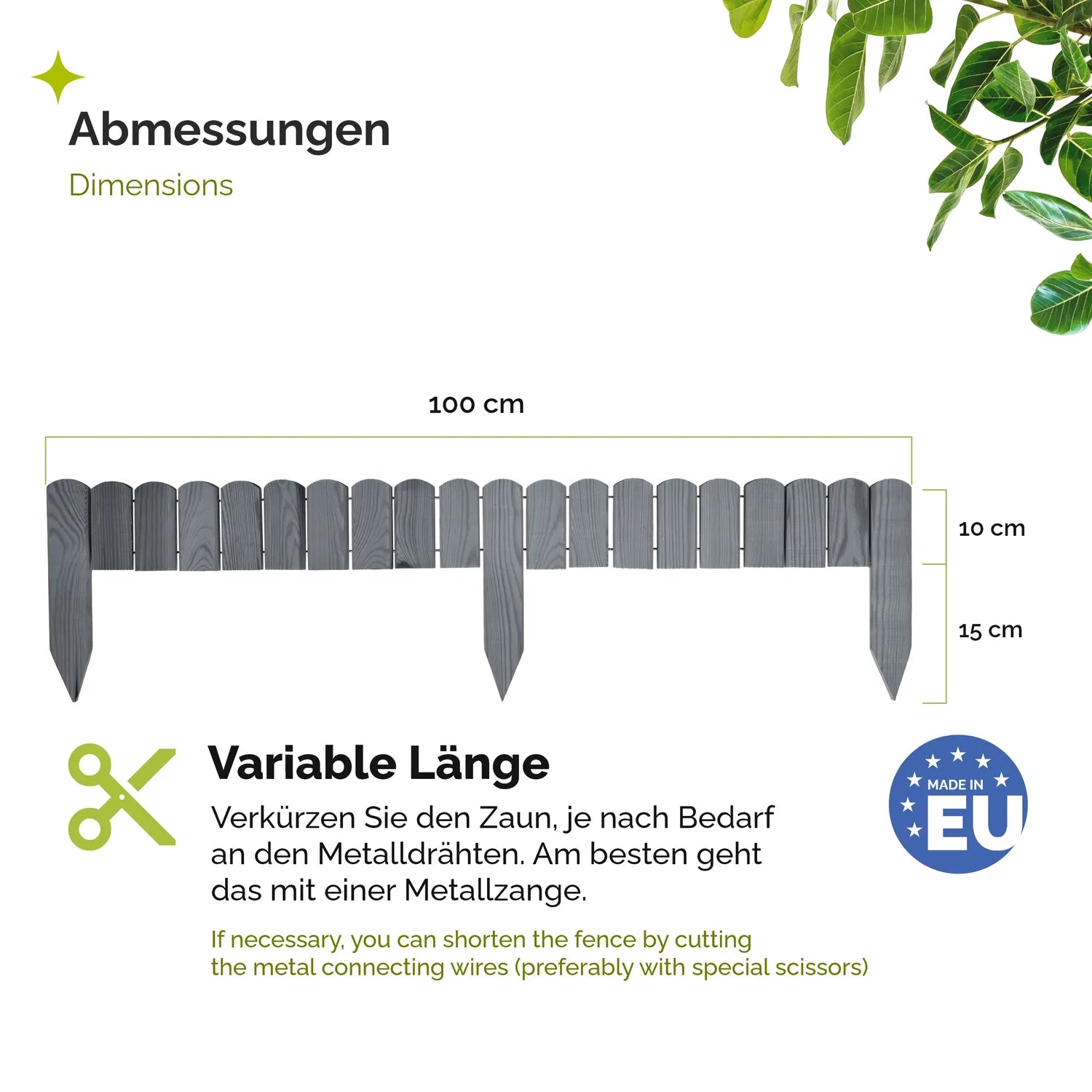 #Farbe_Grau#Höhe_10 cm