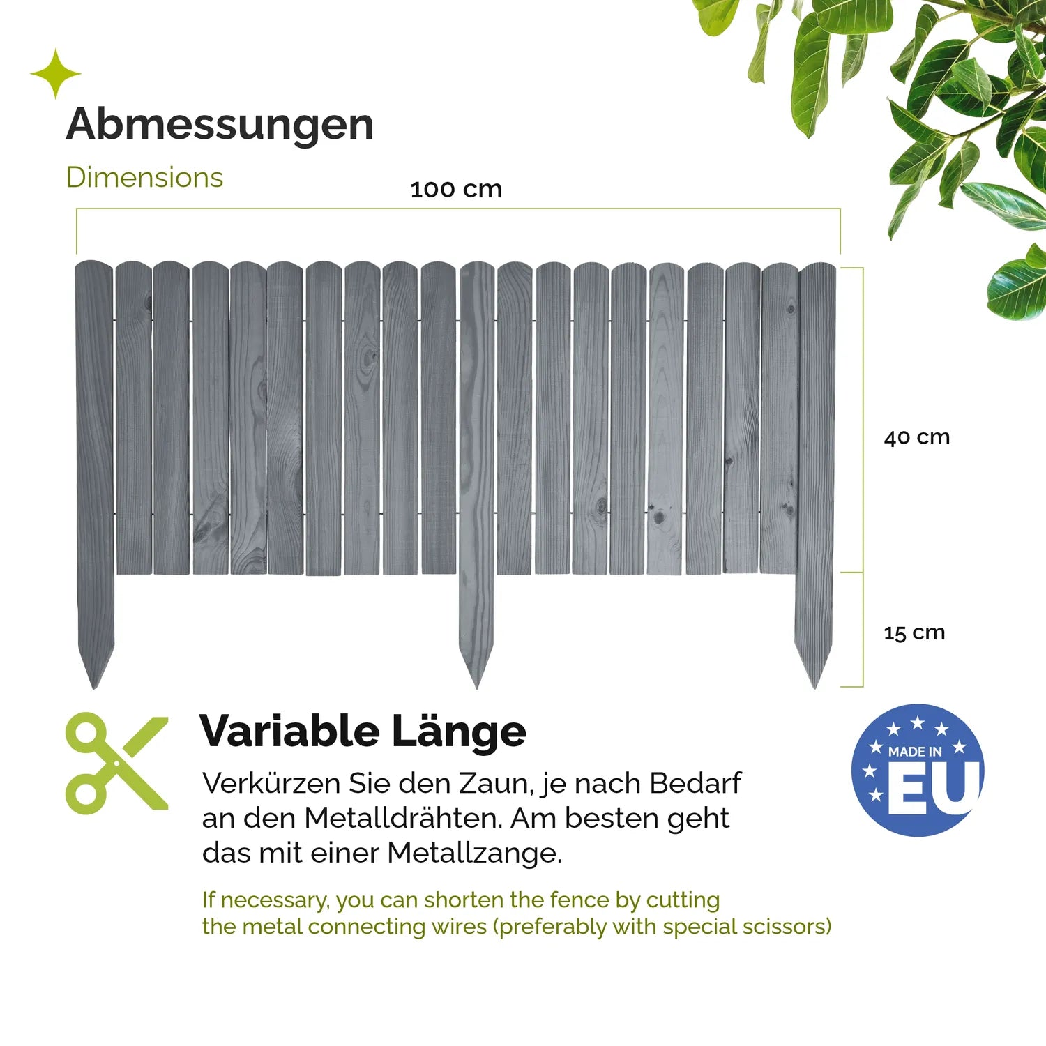 #Farbe_Grau#Höhe_40 cm