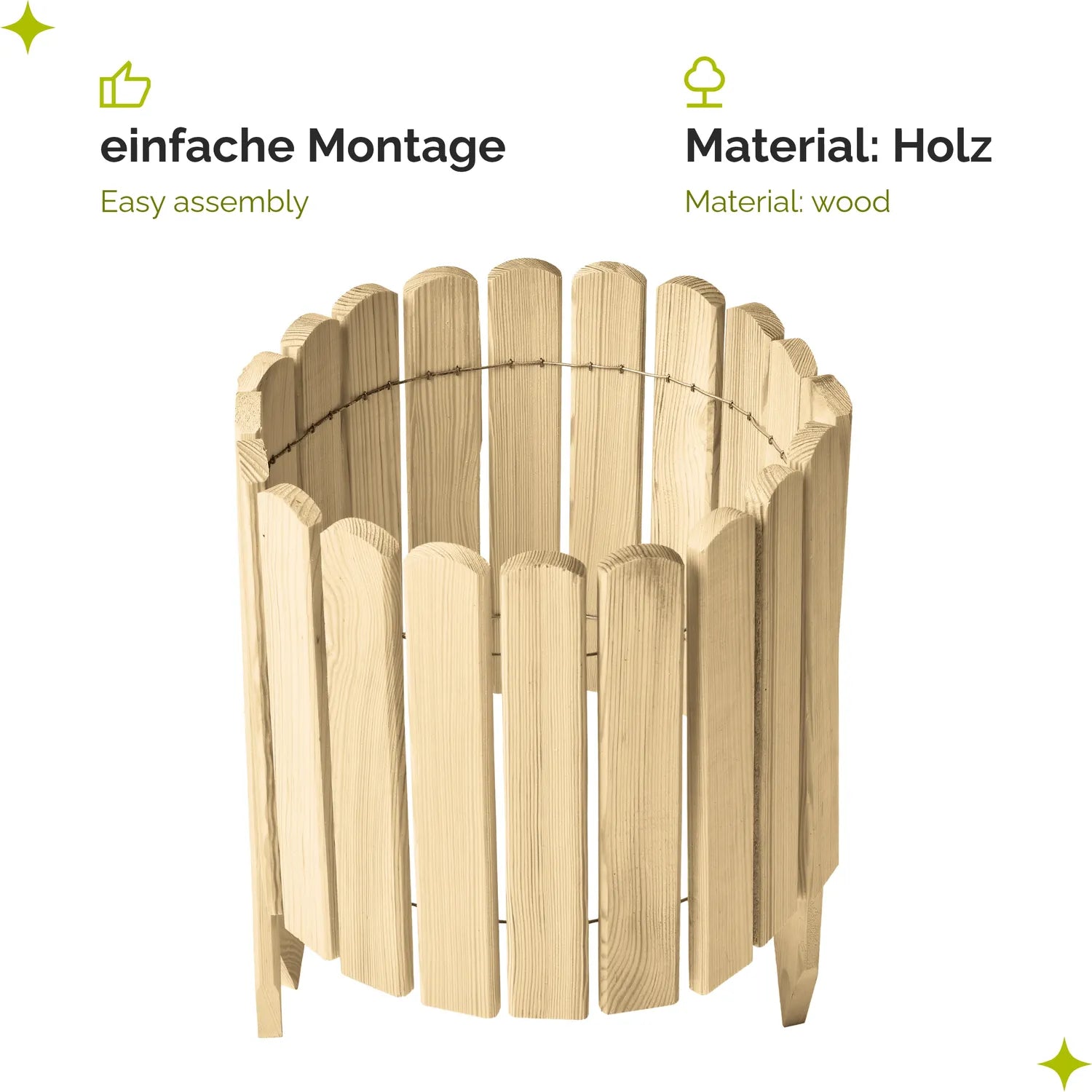 #Farbe_Natural (nicht imprägniert)#Höhe_30 cm