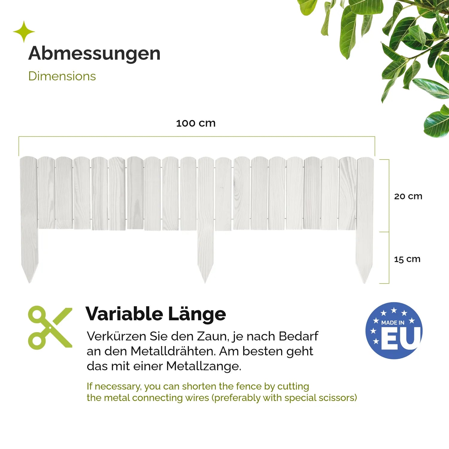 #Farbe_Weiß#Höhe_20 cm