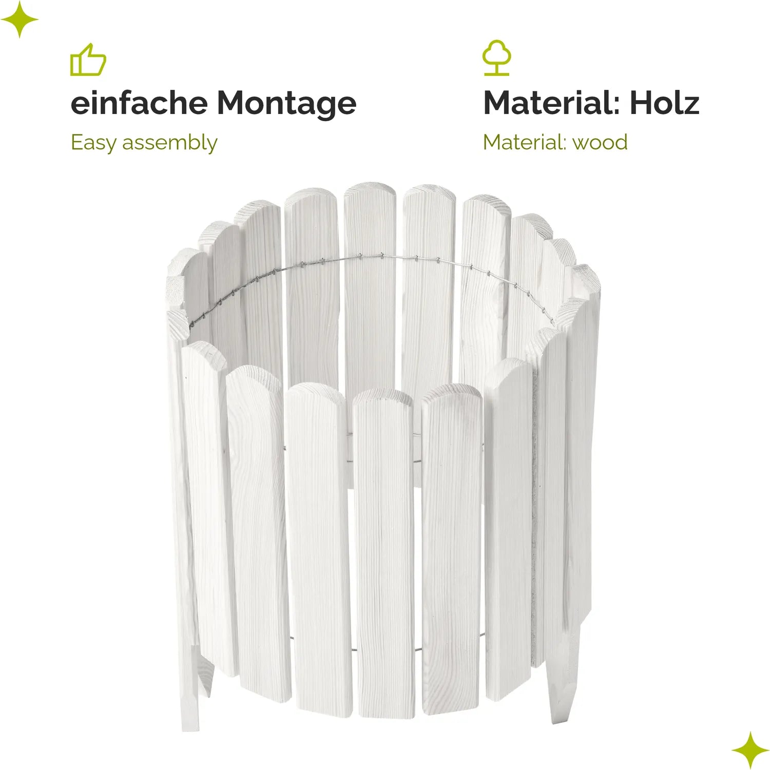 #Farbe_Weiß#Höhe_30 cm