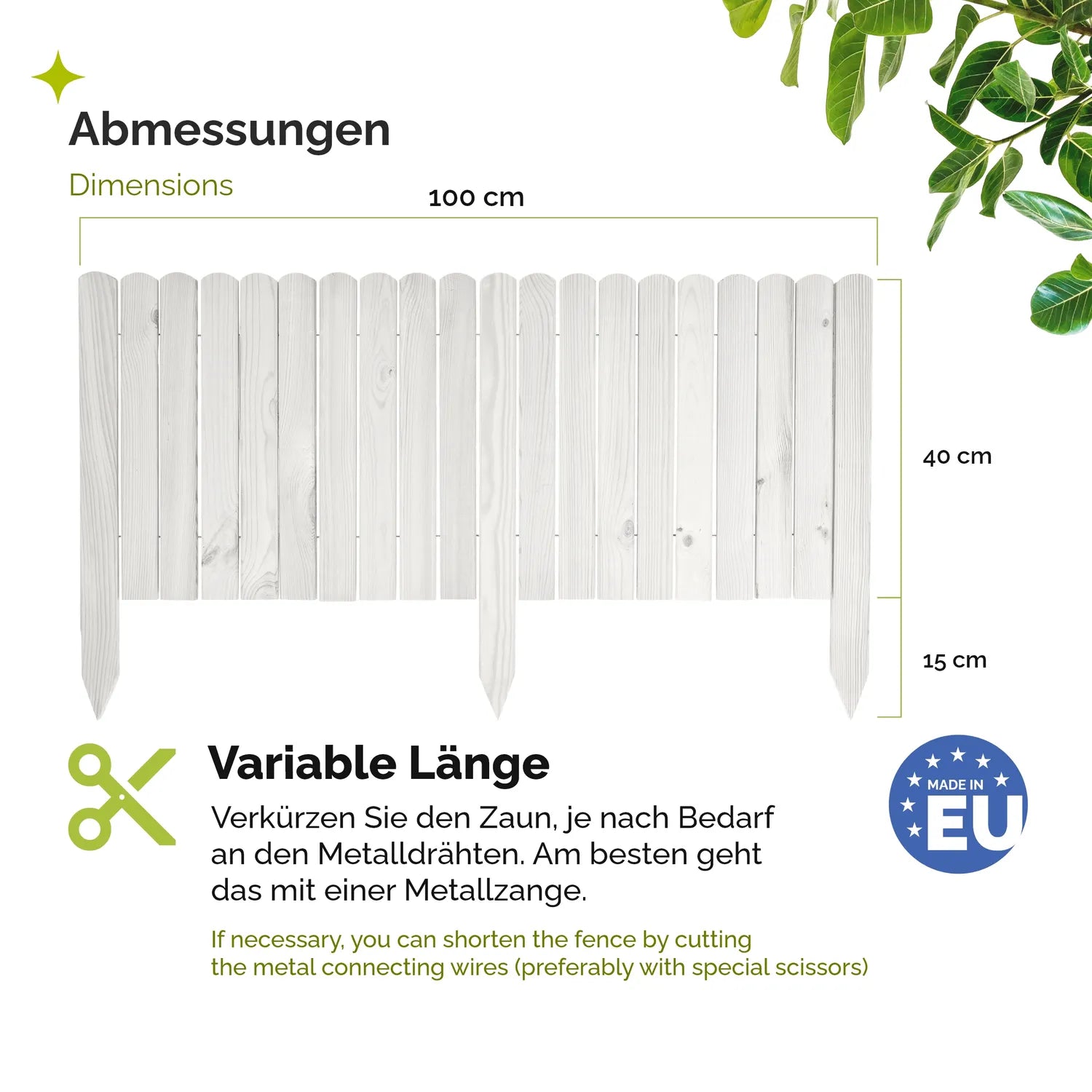 #Farbe_Weiß#Höhe_40 cm