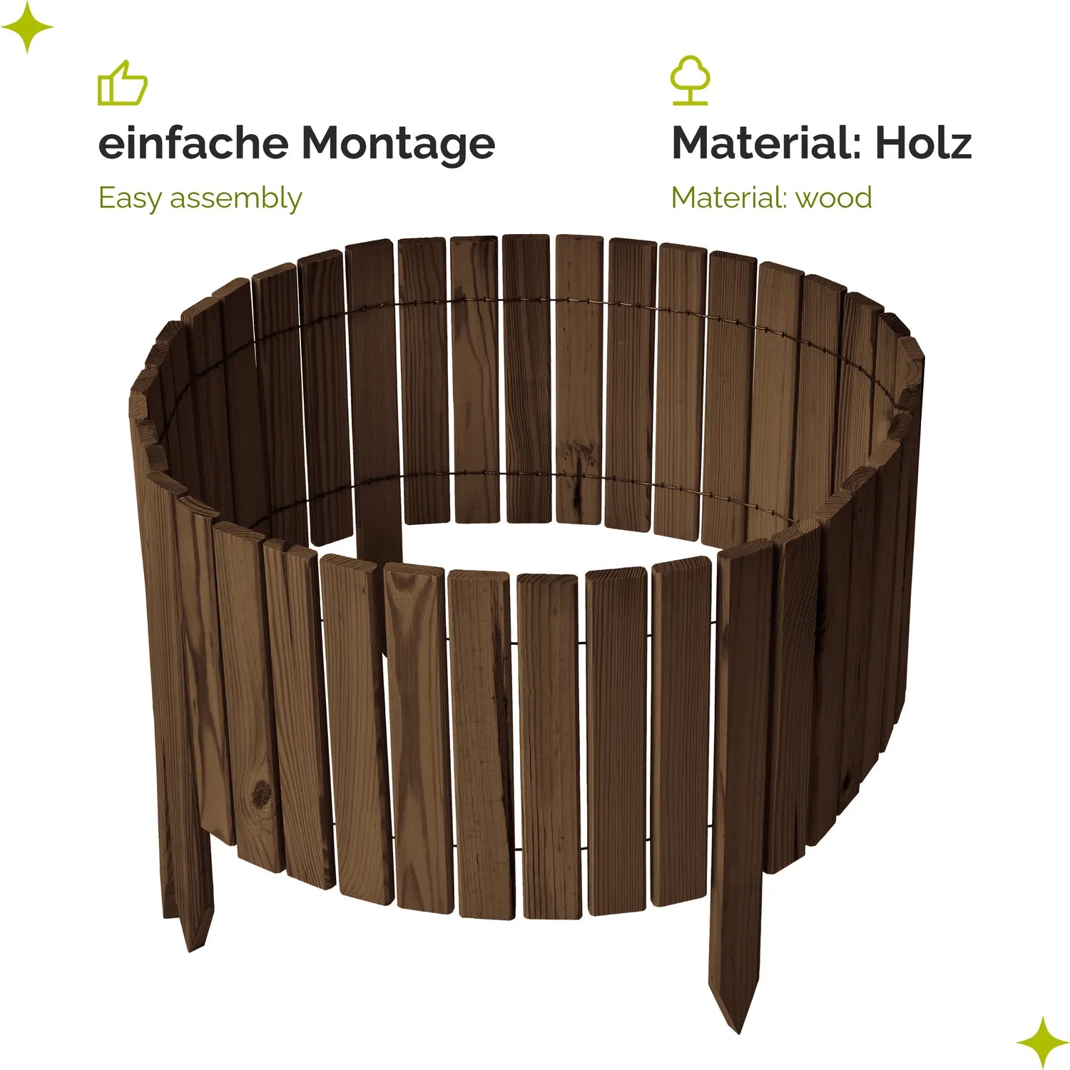 #Farbe_Dunkelbraun#Höhe_30 cm