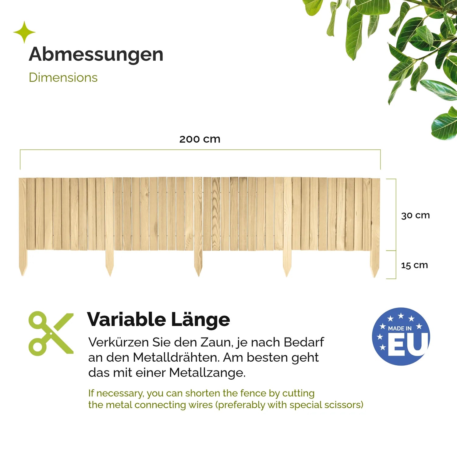 #Farbe_Natural (nicht imprägniert)#Höhe_40 cm