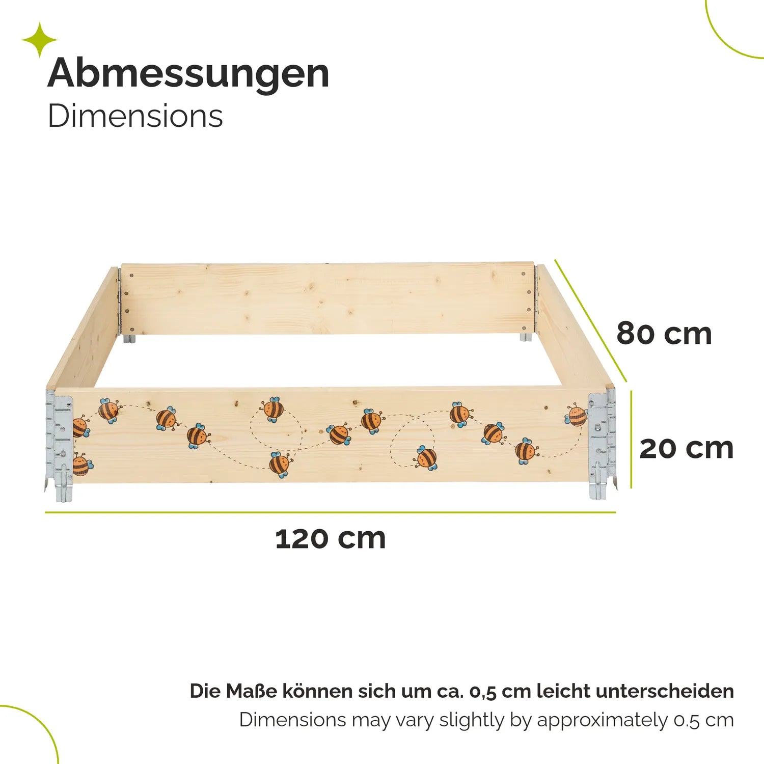 #Farbe_Biene#Größe_120x80x20 cm