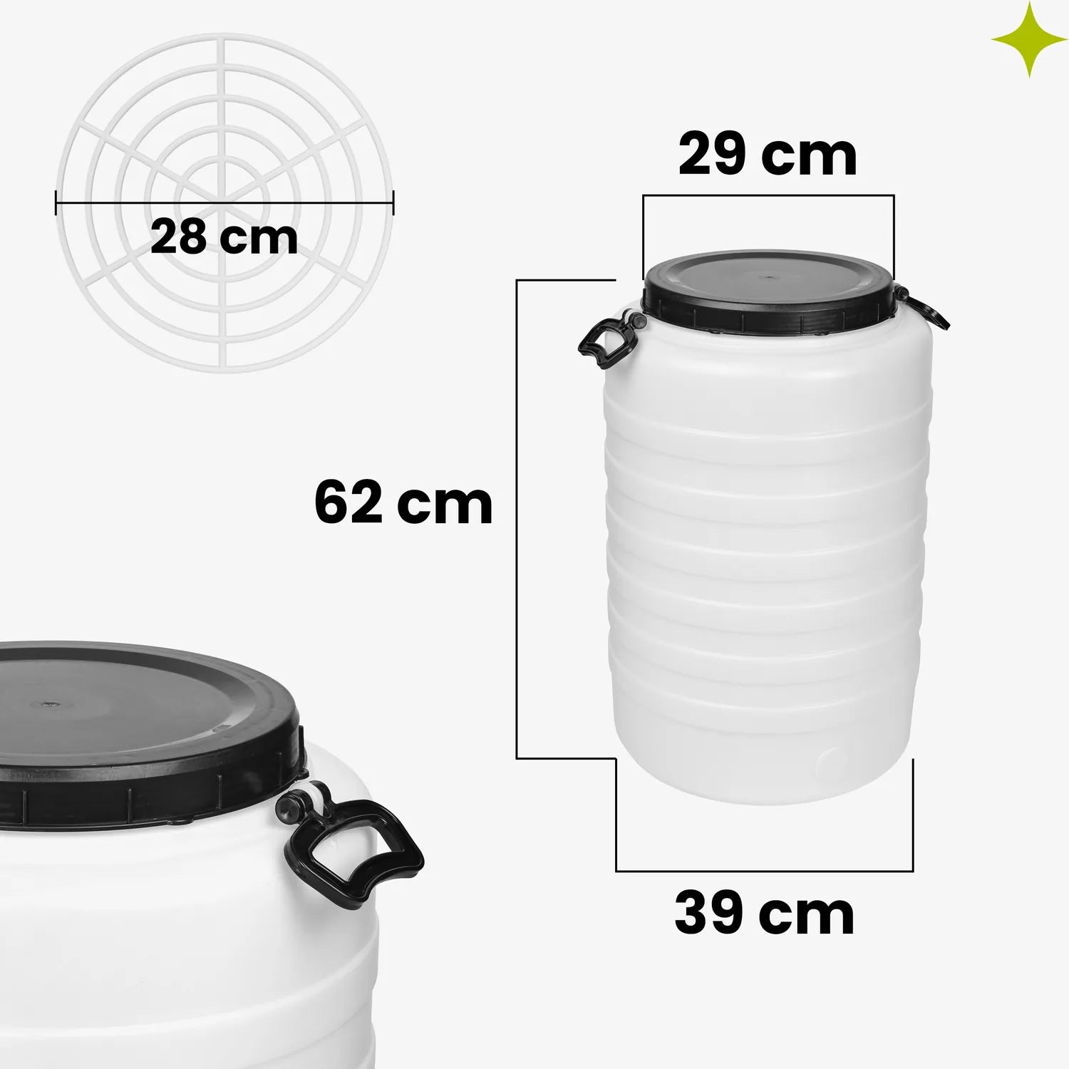 #Kapazität_60 L (mit Pressring)