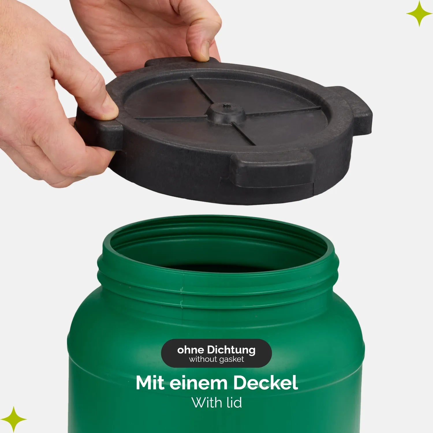 #Farbe_Grün#Kapazität_5 L