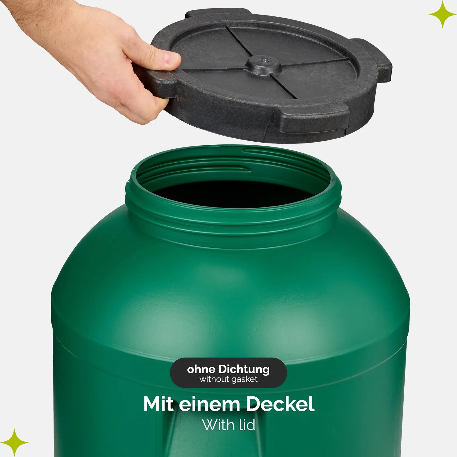 #Farbe_Grün#Kapazität_65 L