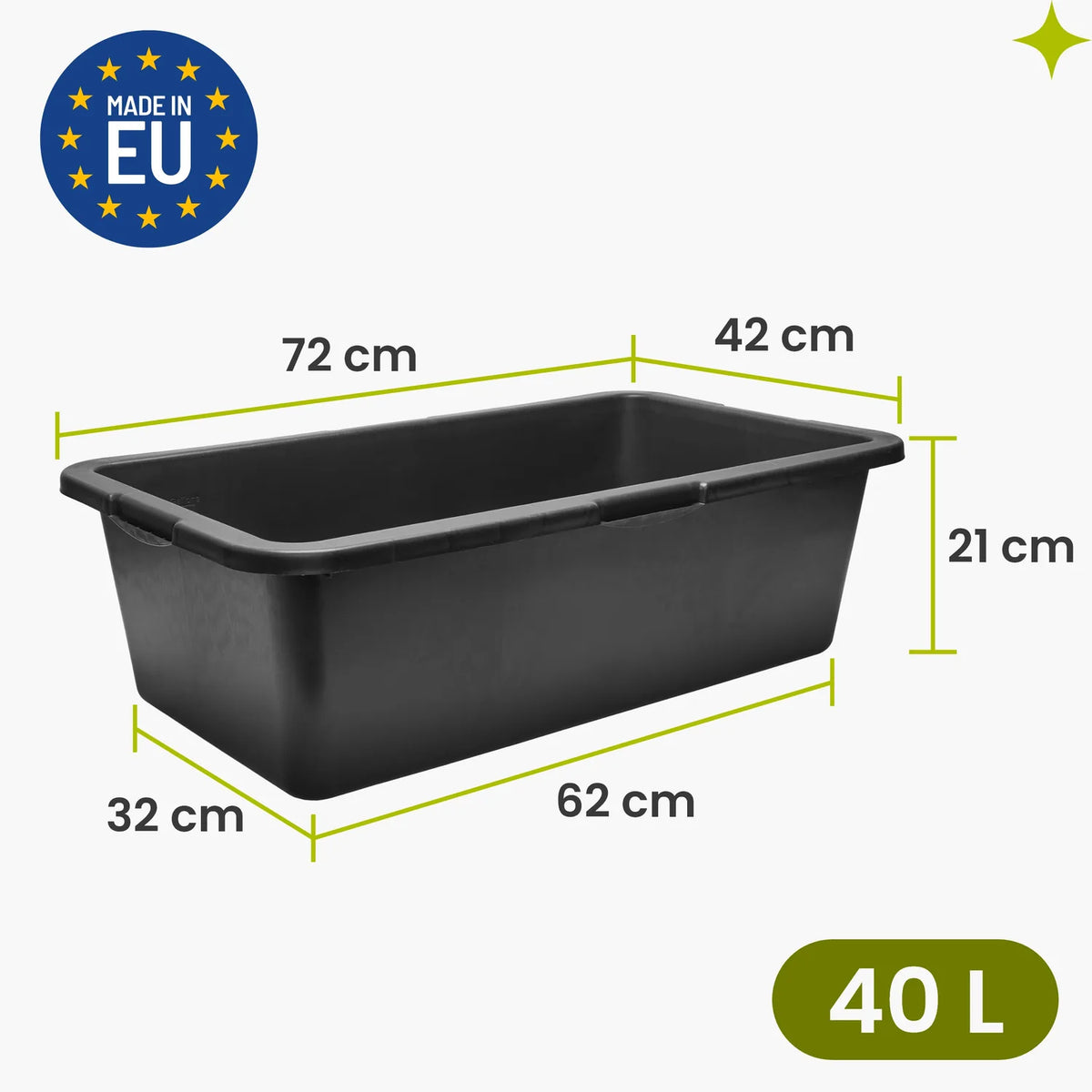 #Farbe_Schwarz#Größe_40 L