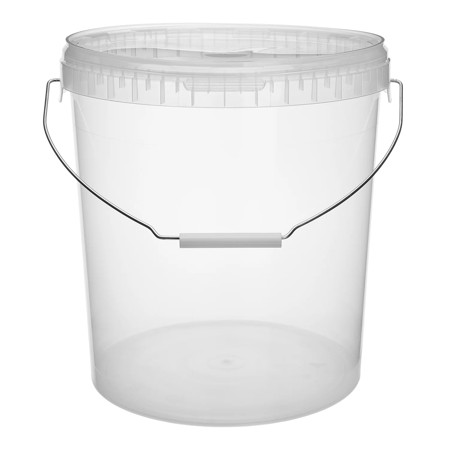 Eimer mit Deckel Transparent GD-0072