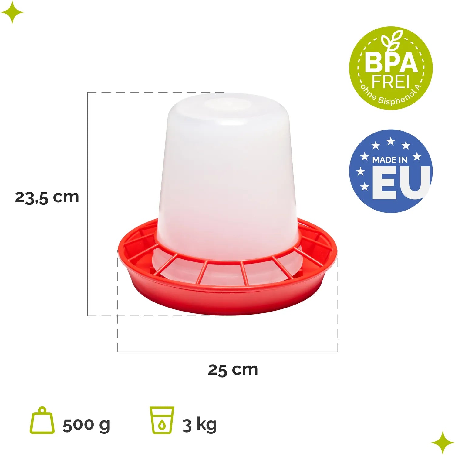 #Farbe_Rot/Weiß#Größe_3 KG