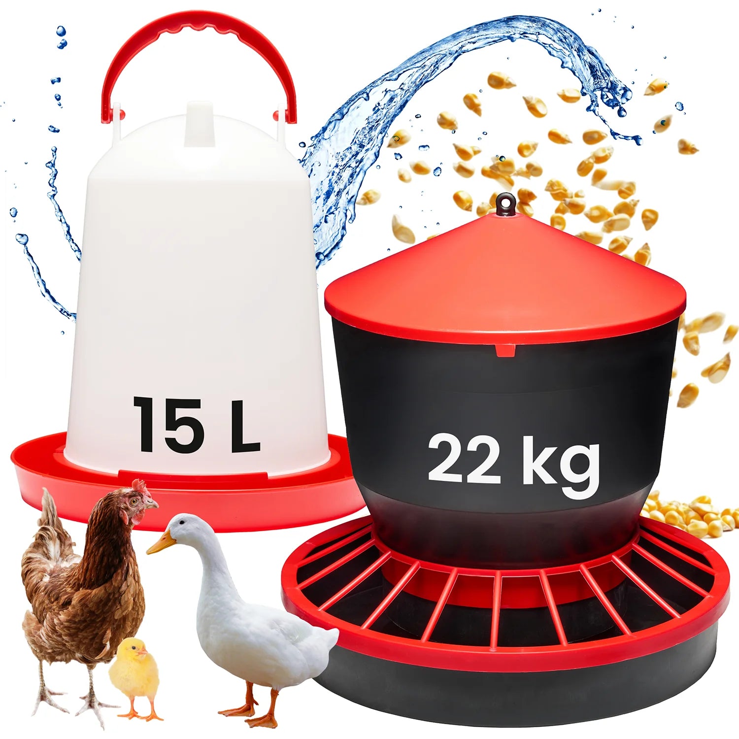 #Farbe_Weiß/Schwarz#Größe_15 L + 22 KG