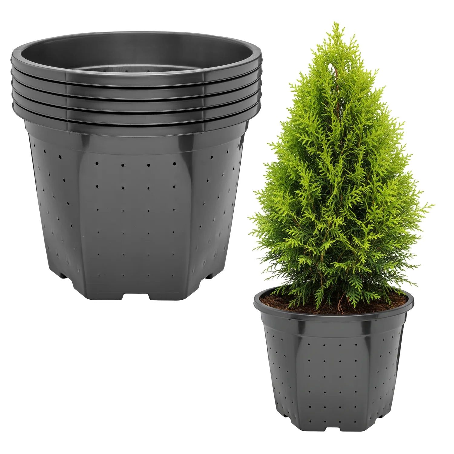 #Größe_Ø28 x 22 cm (10L)#Menge_5  Stück