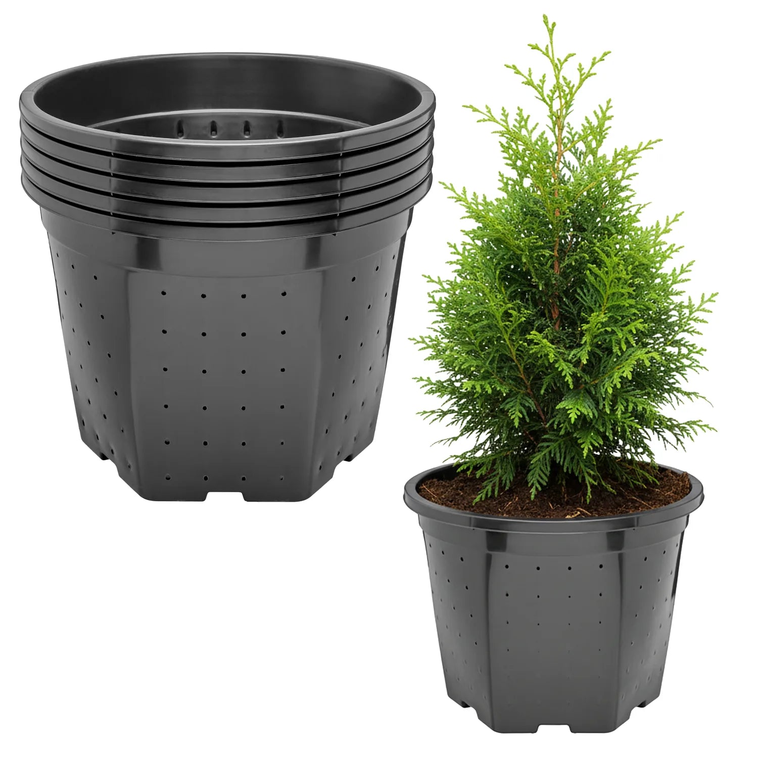 #Größe_Ø25 x 20 cm (7,5L)#Menge_5  Stück