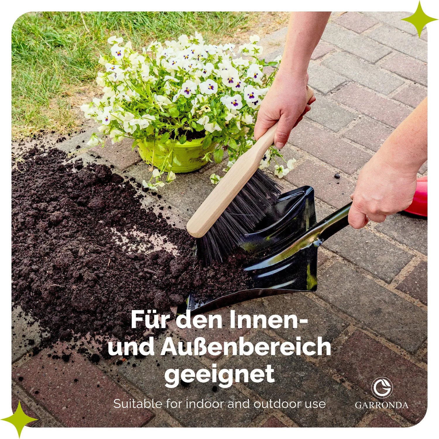 Handbesen Set Handfeger 2 Stück PET GD-0011