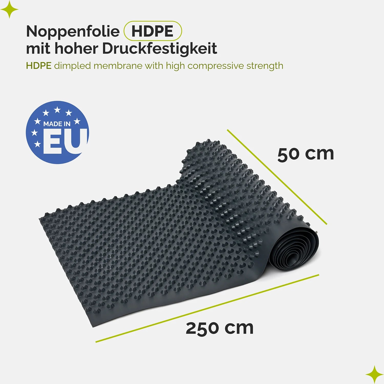 #Farbe_Schwarz#Größe_0,5 x 2,5 m