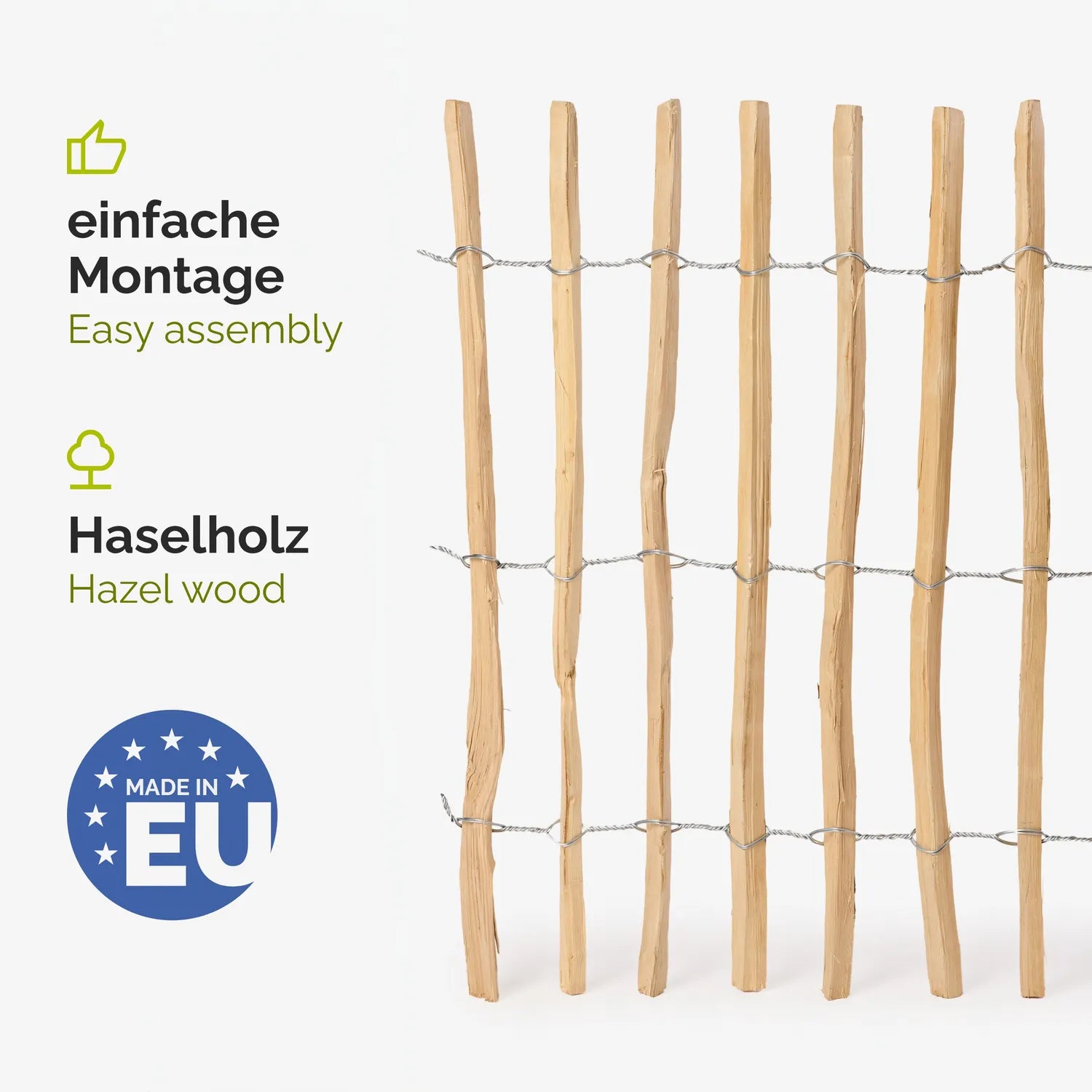 #Farbe_Natural (Elementabstand 3-5 cm#Größe_100 cm x 5m