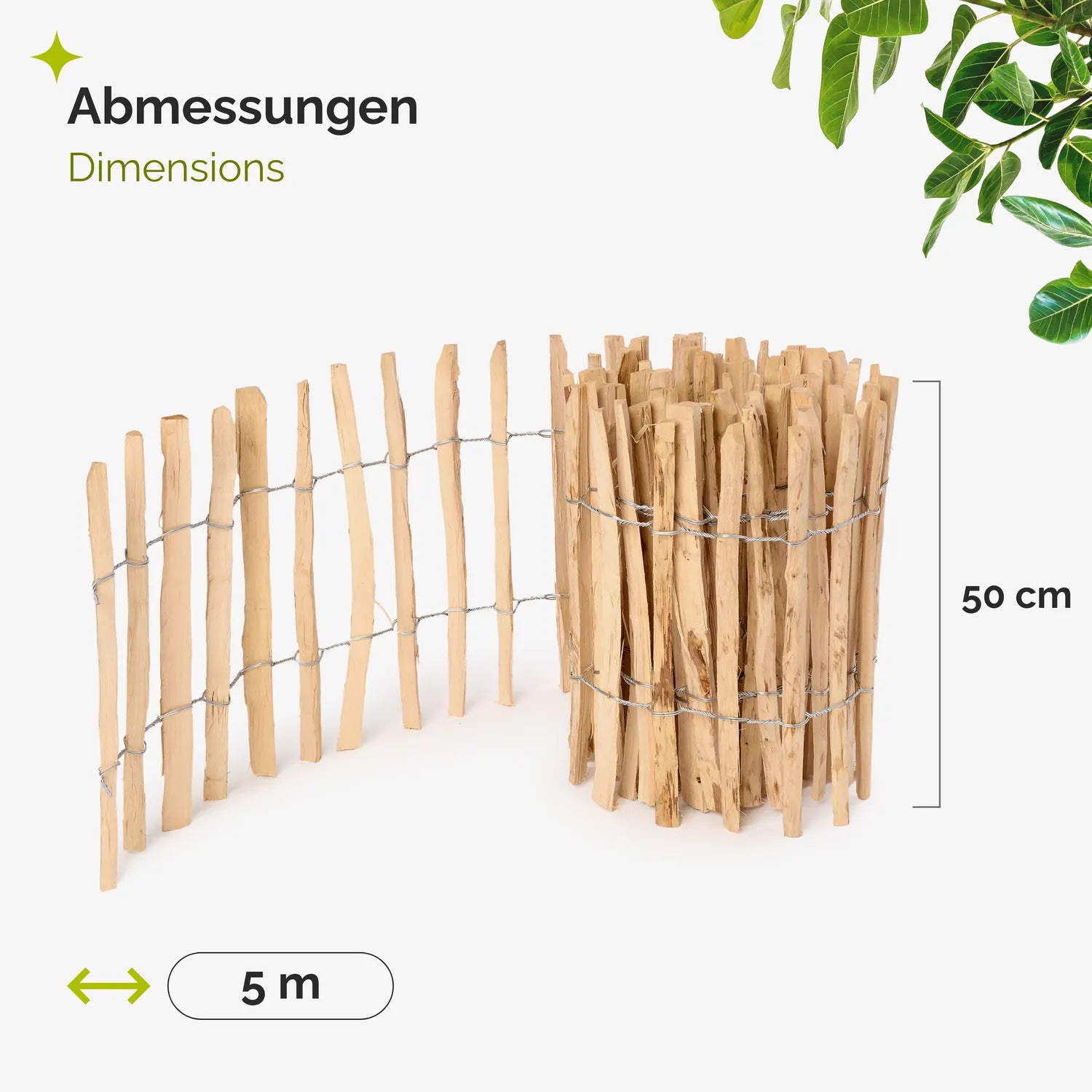 #Farbe_Natural (Elementabstand 3-5 cm#Größe_50 cm x 5m
