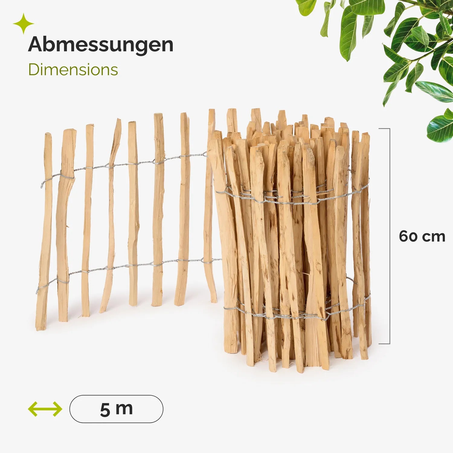 #Farbe_Natural (Elementabstand 3-5 cm#Größe_60 cm x 5m