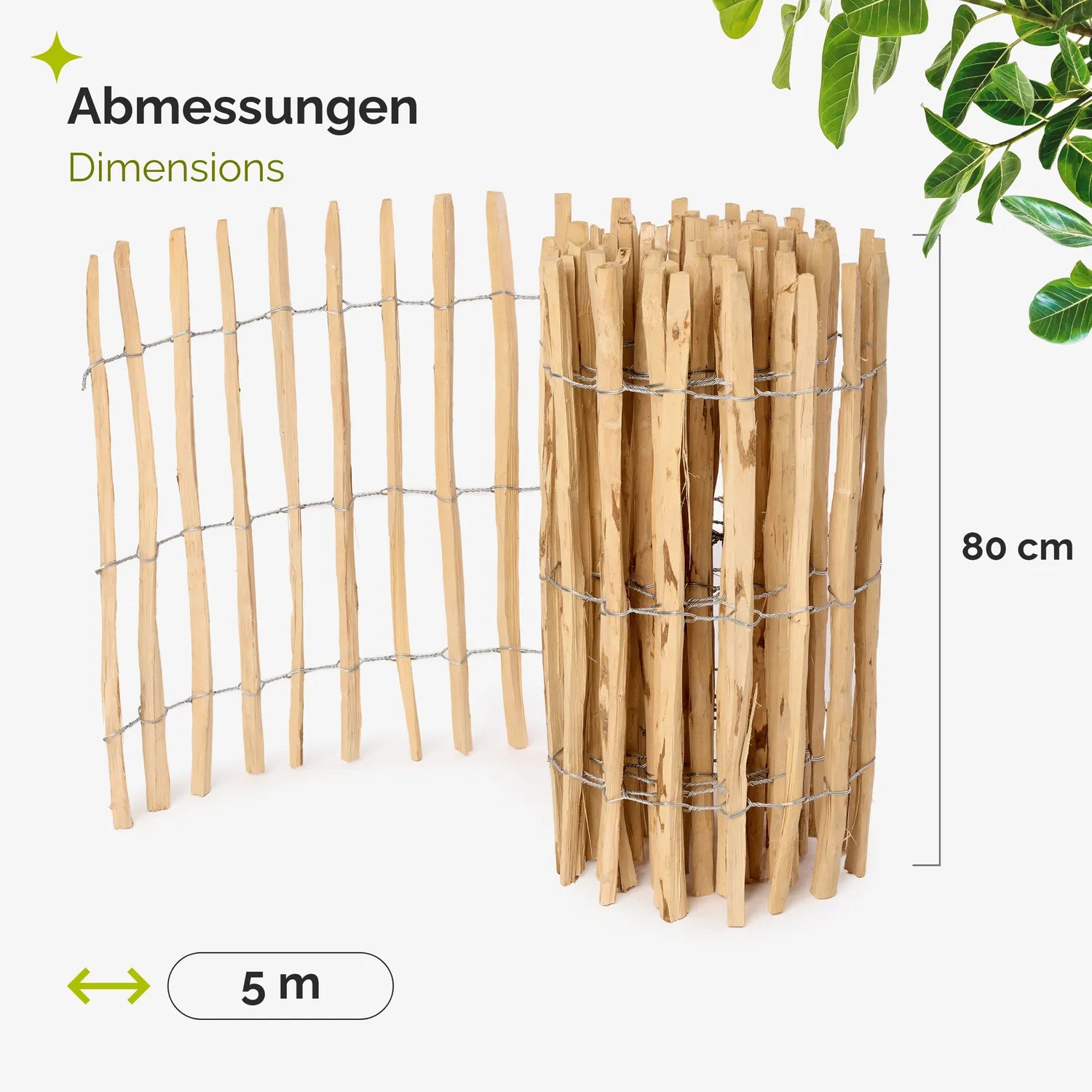#Farbe_Natural (Elementabstand 3-5 cm#Größe_80 cm x 5m