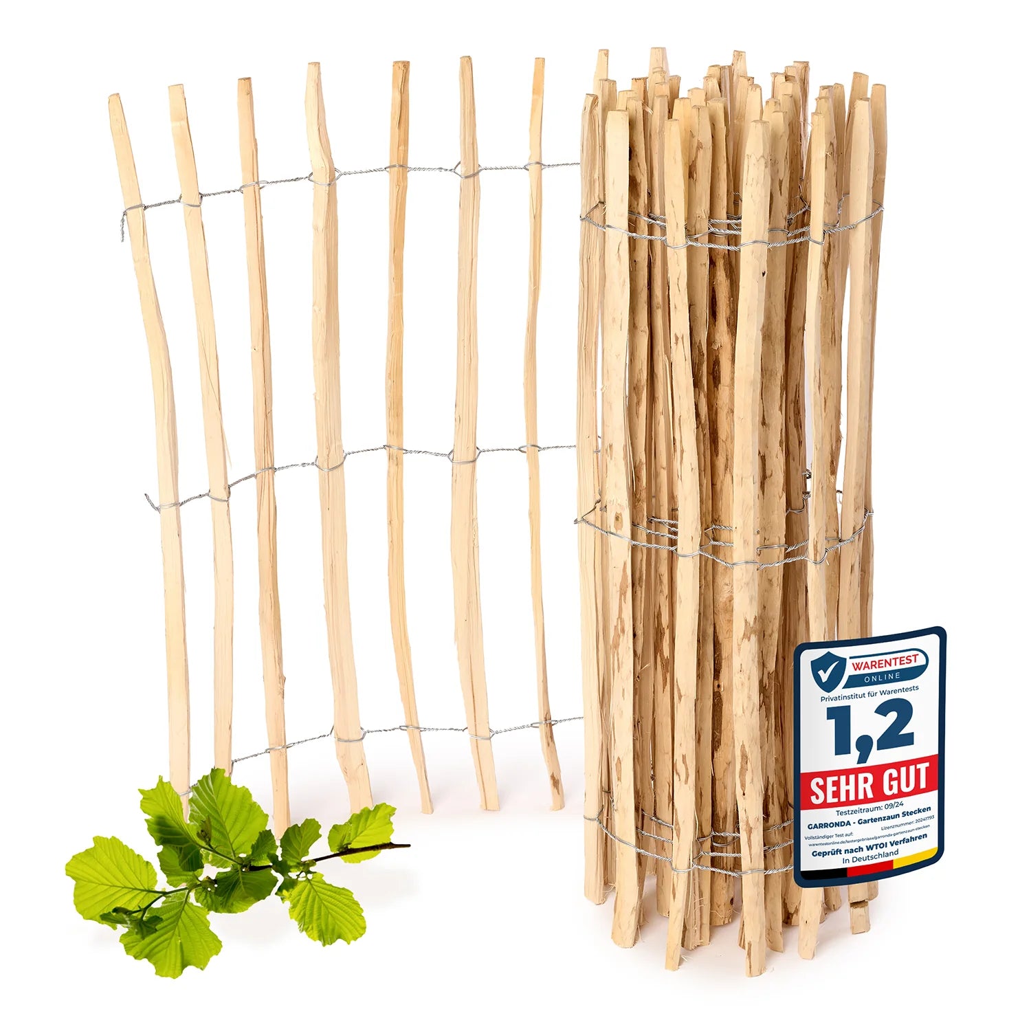 #Farbe_Natural (Elementabstand 7-8 cm)#Größe_120 cm x 5m